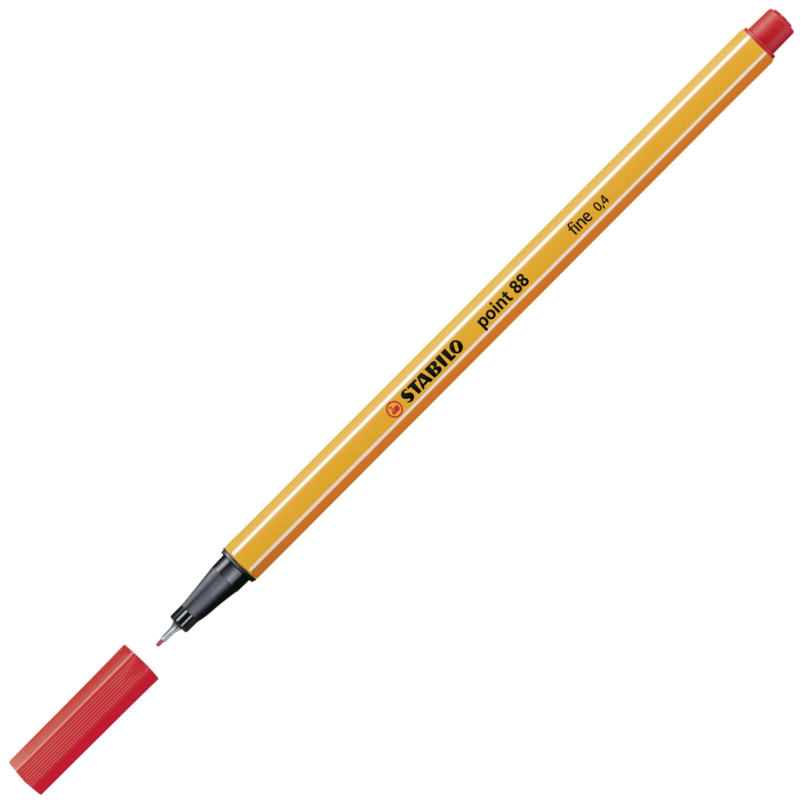 STABILO point 88 Fineliner - 0.4mm Line Width | Pack of 20 Assorted Colors 2