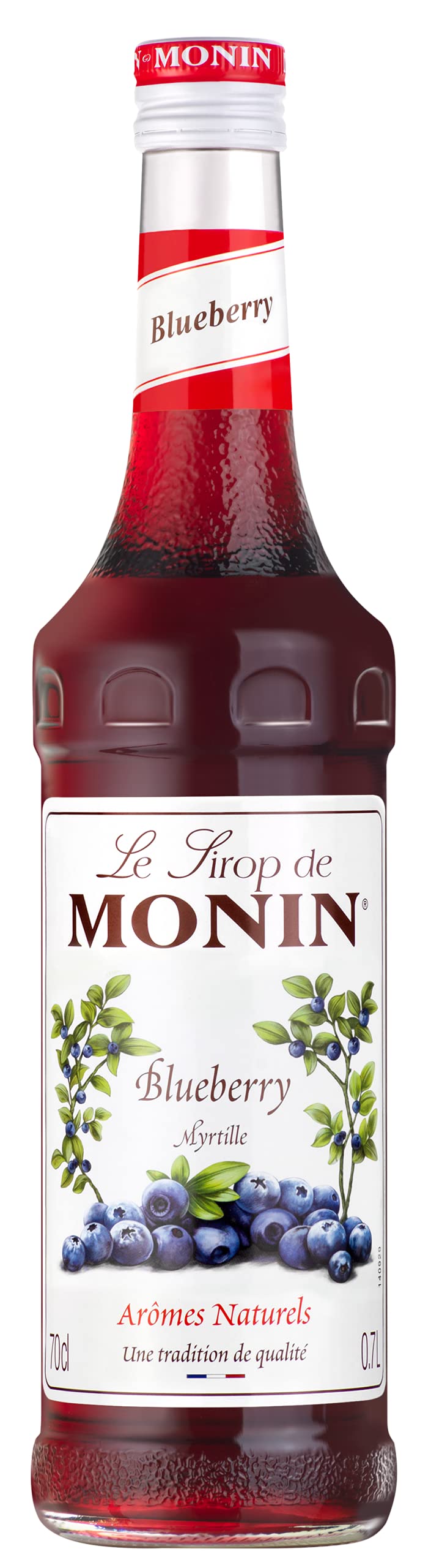 Monin Premium Blueberry Syrup - 700ml | Vegan & Allergen-Free | Natural Flavours