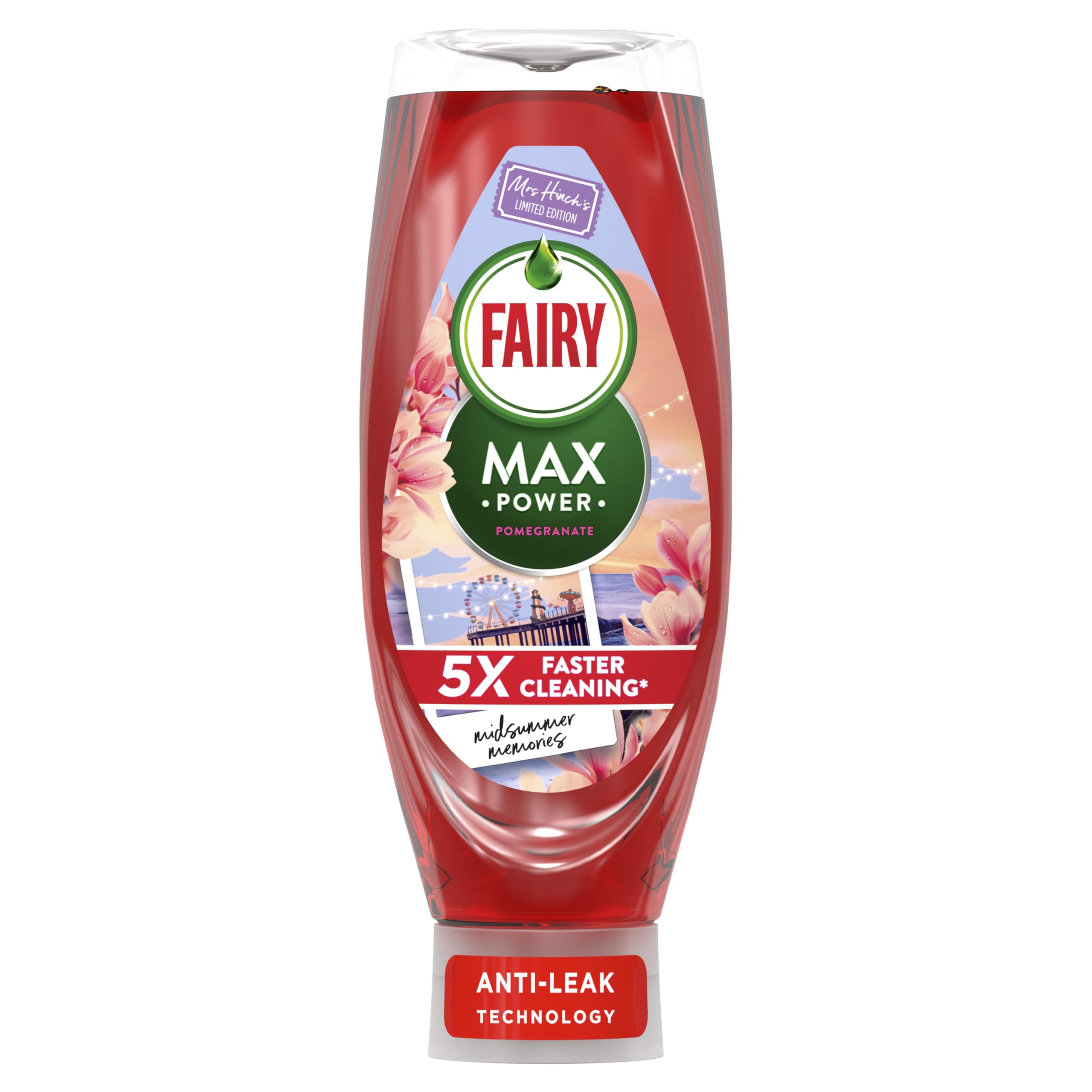 Fairy Max Power Washing-Up Liquid - Concentrated Formula for Effortless Cleaning | 730 ml