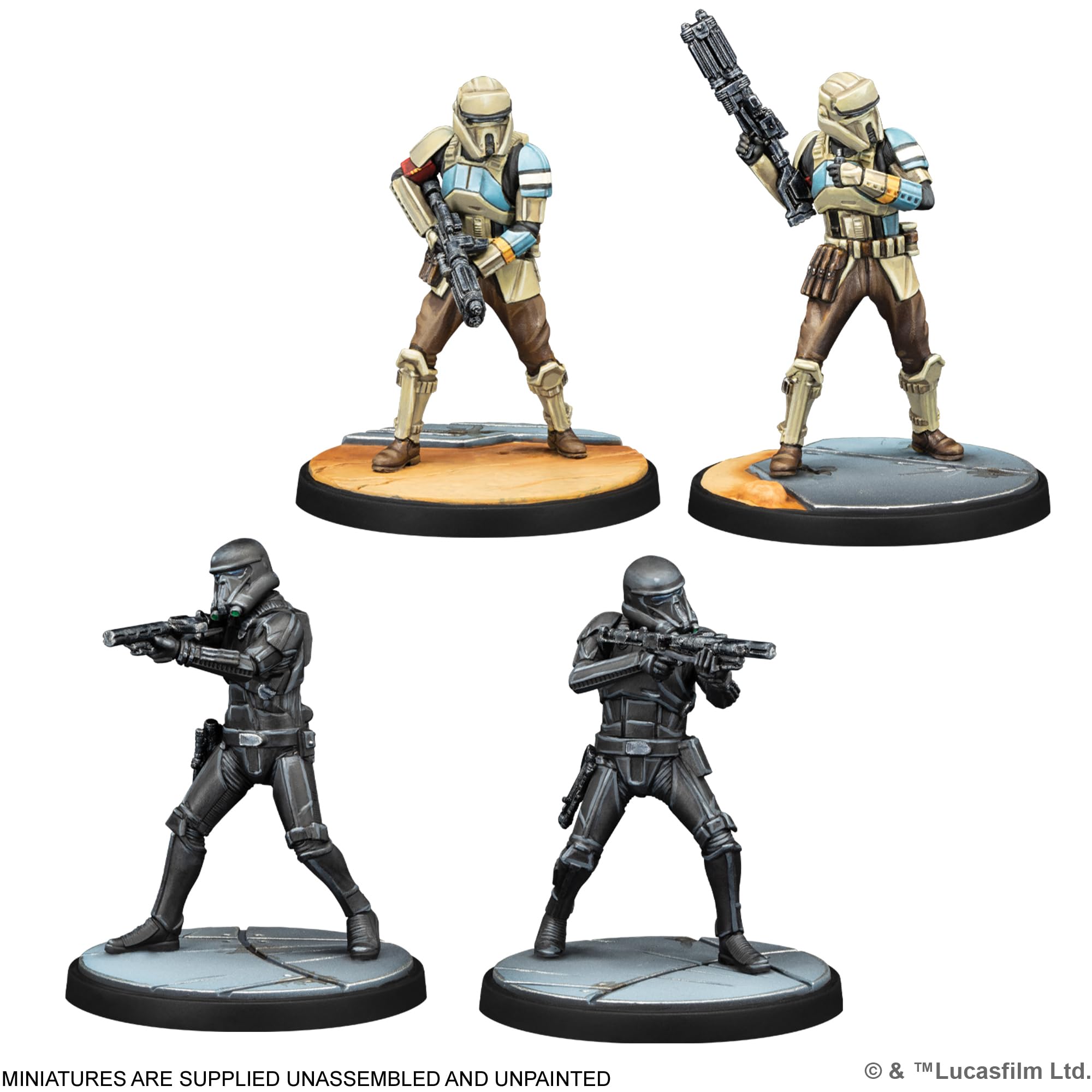 ATOMIC MASS GAMES Star Wars Shatterpoint: Deploy the Garrison Squad Pack | 6 Miniatures | Age 14+ 3