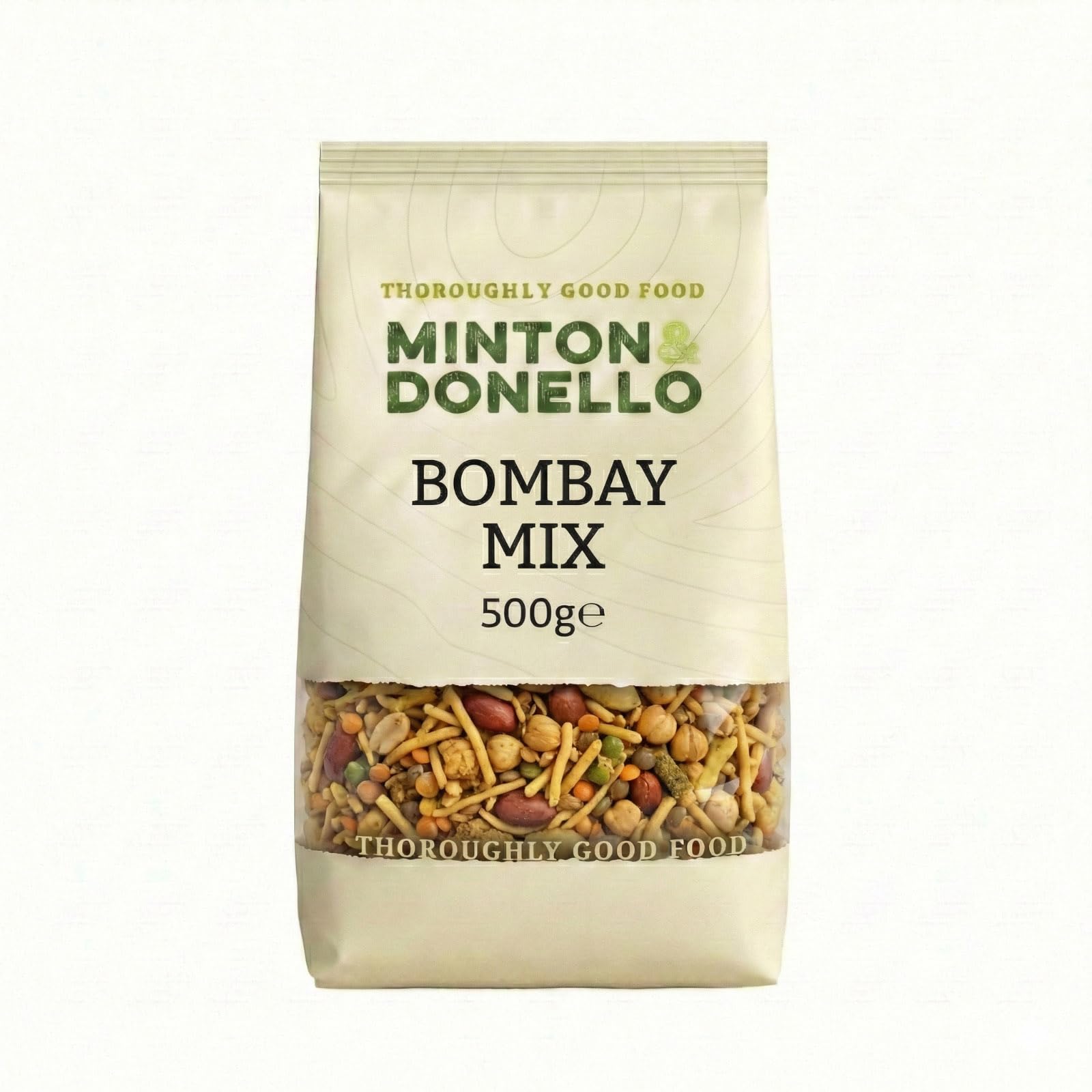 Minton & Donello Bombay Mix - Authentic Indian Savoury Snack | 500g