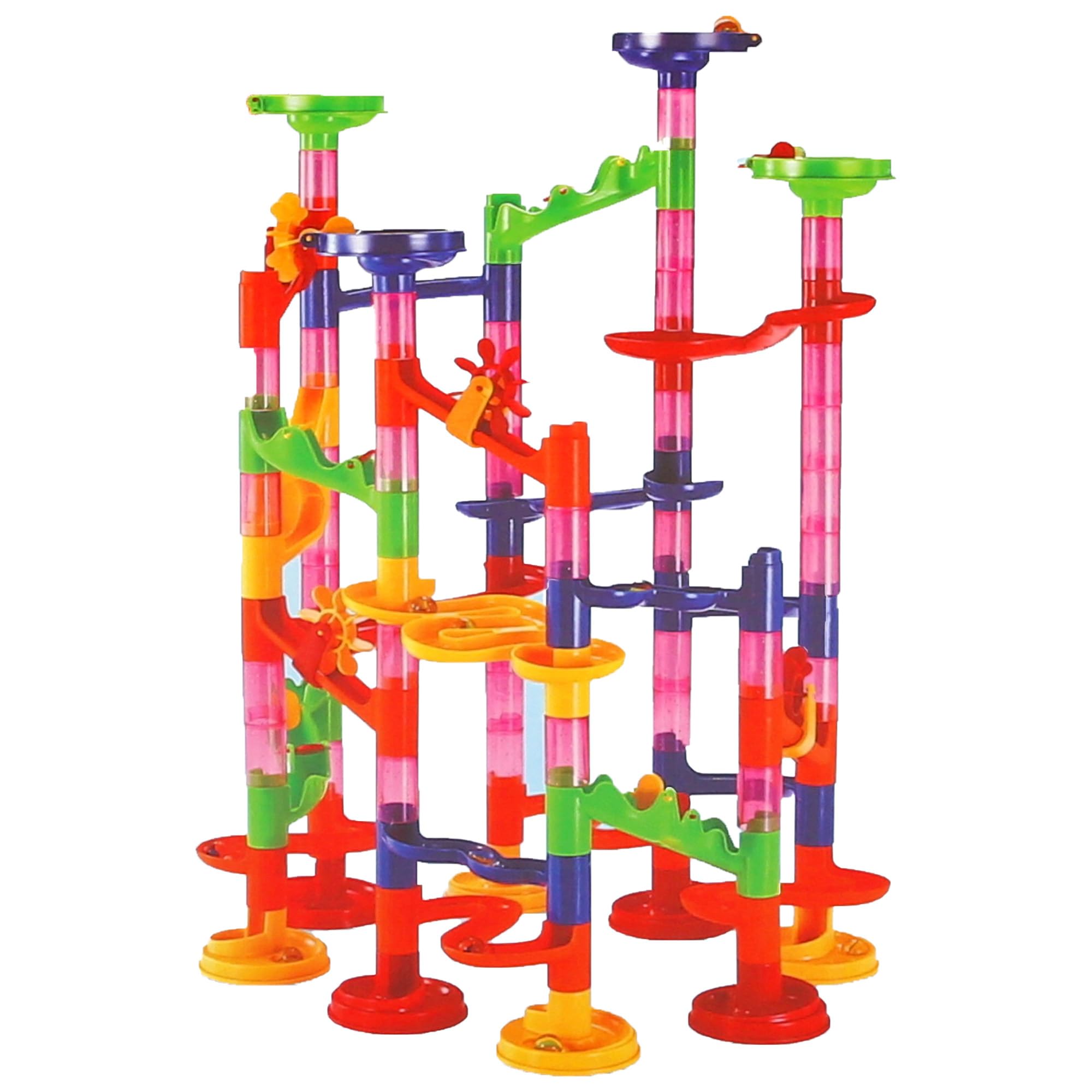 Marble Run Construction Set - 105-Piece Building Toy for Ages 3+