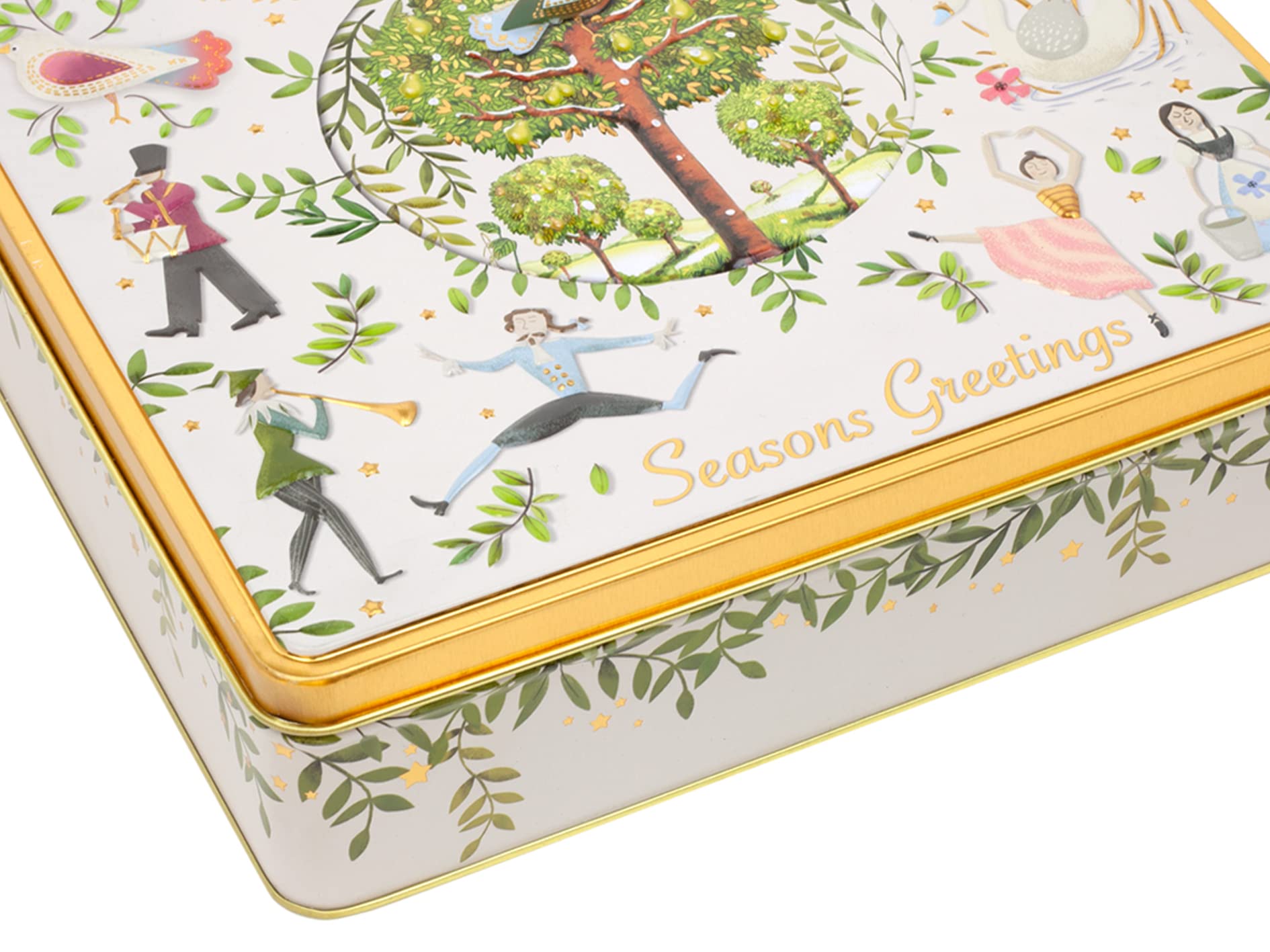 The Silver Crane Co. - 12 Days of Christmas Biscuits Tin Scottish Shortbread Gift Set 4