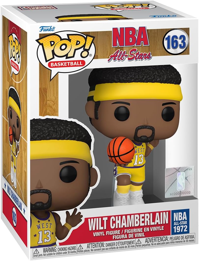 Funko POP! NBA Legends - Wilt Chamberlain - (1973) - Collectable Vinyl Figure -