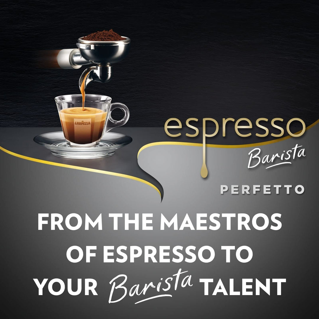 Lavazza Barista Perfetto Arabica and Robusta Drum Roast Coffee Beans 1kg
