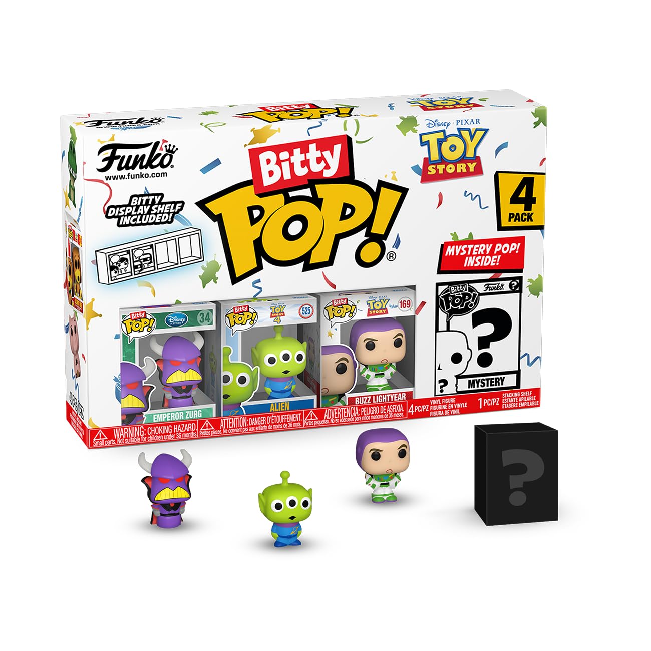Funko Bitty POP! Toy Story Mystery Mini Figure Pack | 0.9 Inch Vinyl Collectible 1