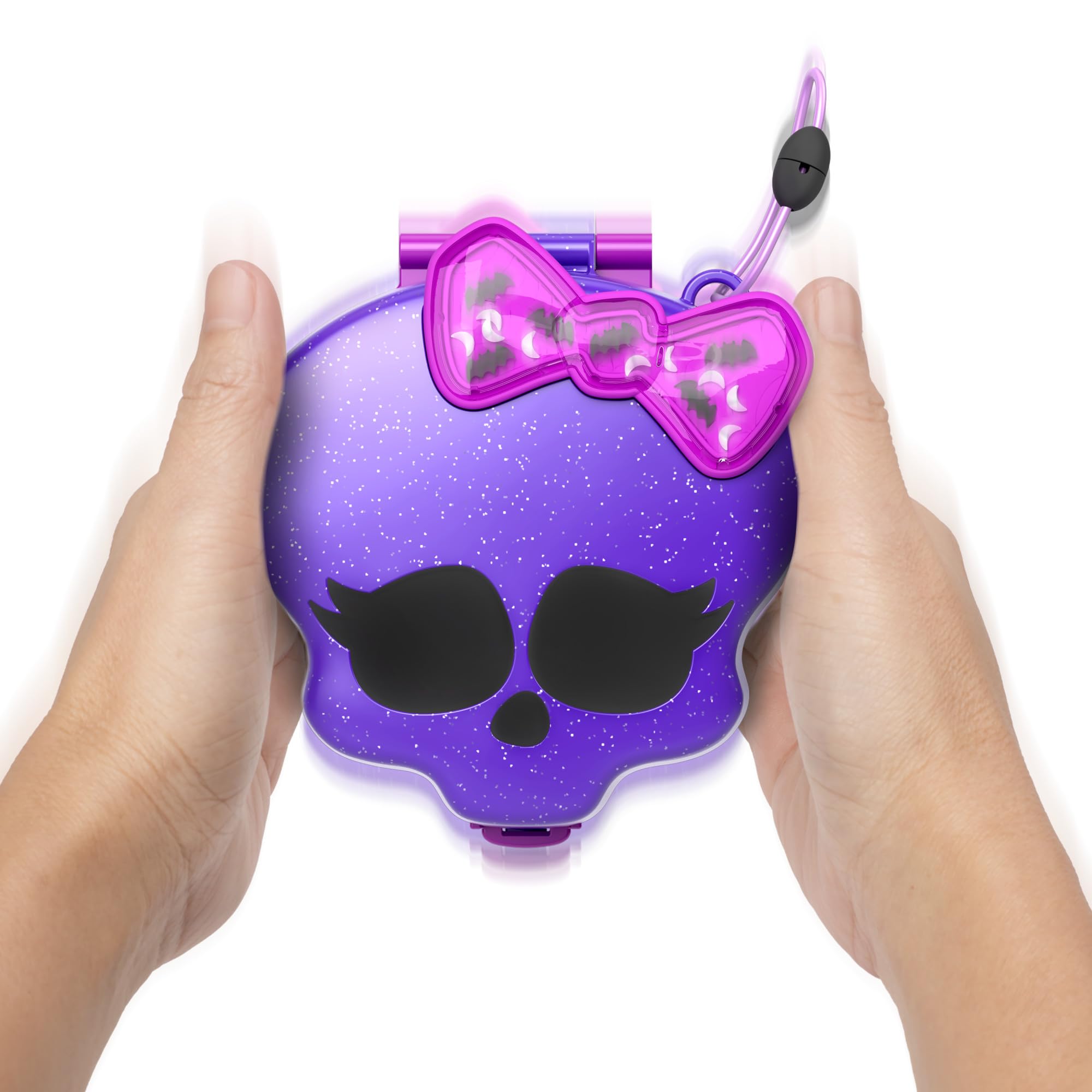 Polly Pocket Monster High Playset with 3 Micro Dolls & 10 Accessories | Ages 4+ 4