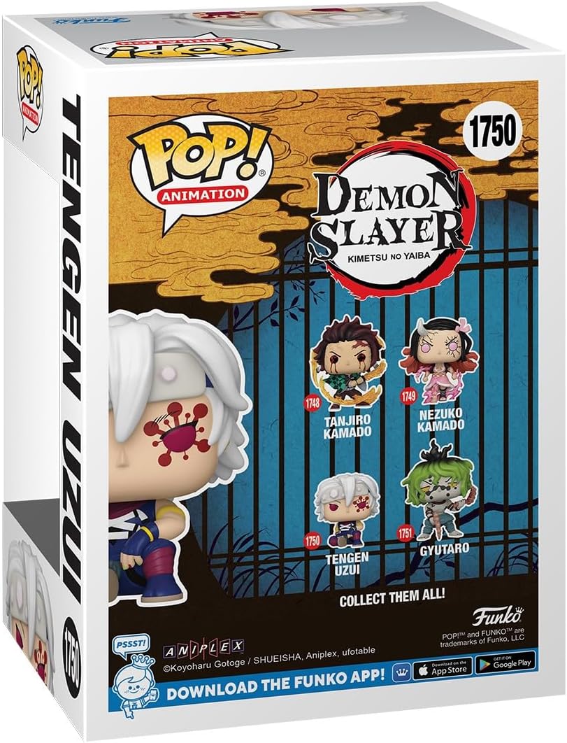 Funko Pop! Animation: Demon Slayer - Tengen Uzui (Flash Back) Vinyl Figure 4