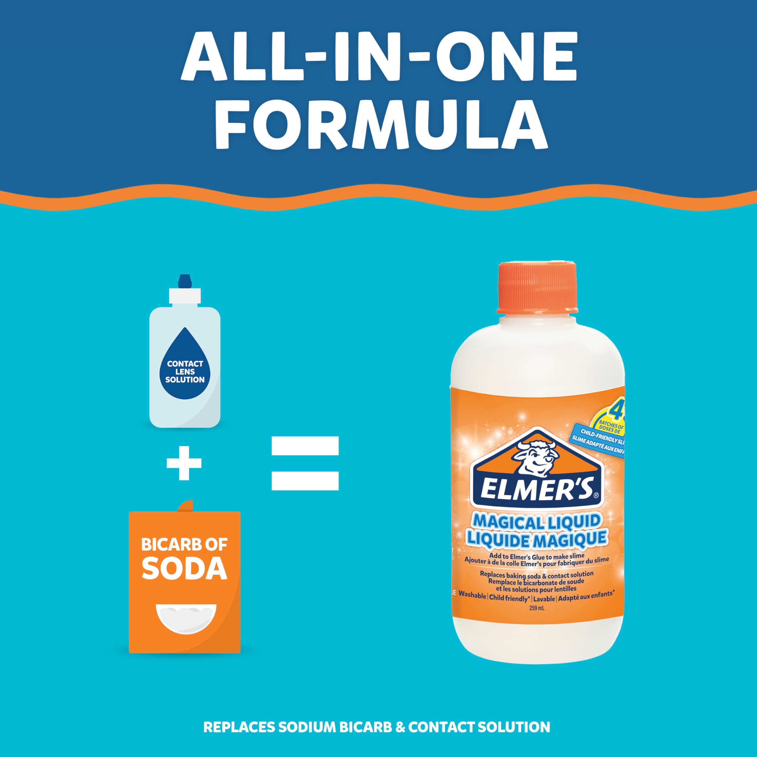 Elmer's Metallic Slime Kit - Arts & Crafts Toy for Kids with Shimmering Slime Ingredients 3