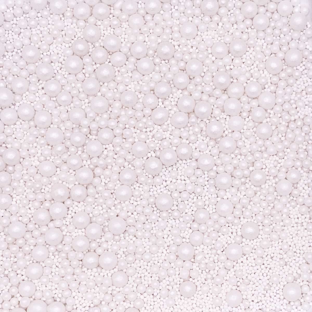 A Pinch of Glimmer Mother of Pearl Cake Sprinkles - Edible Pearls Mix | 30g 3