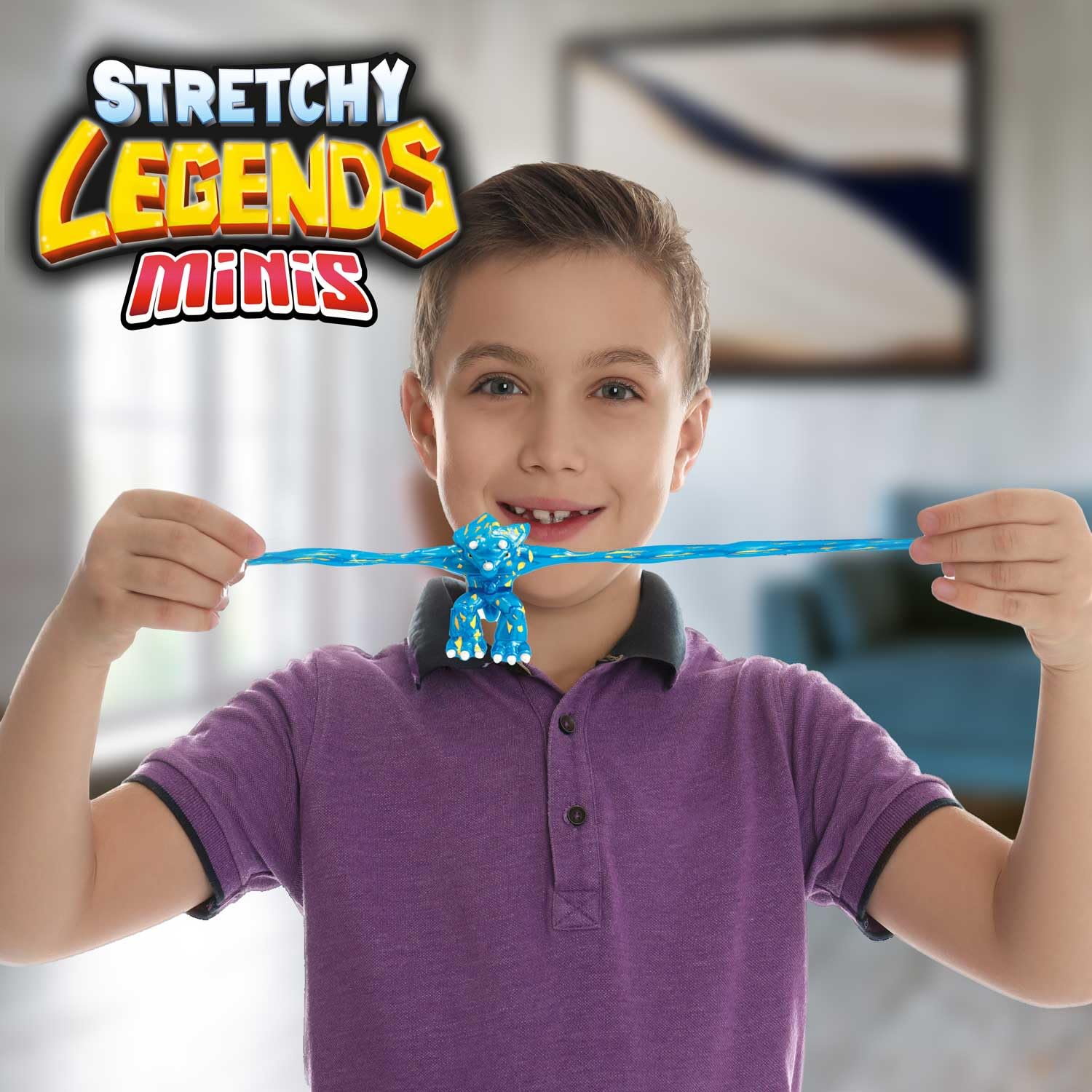 STRETCHY LEGENDS CRAZE Minis Multipack Battle - 5 Stretchy Figures | Ages 3+ 5