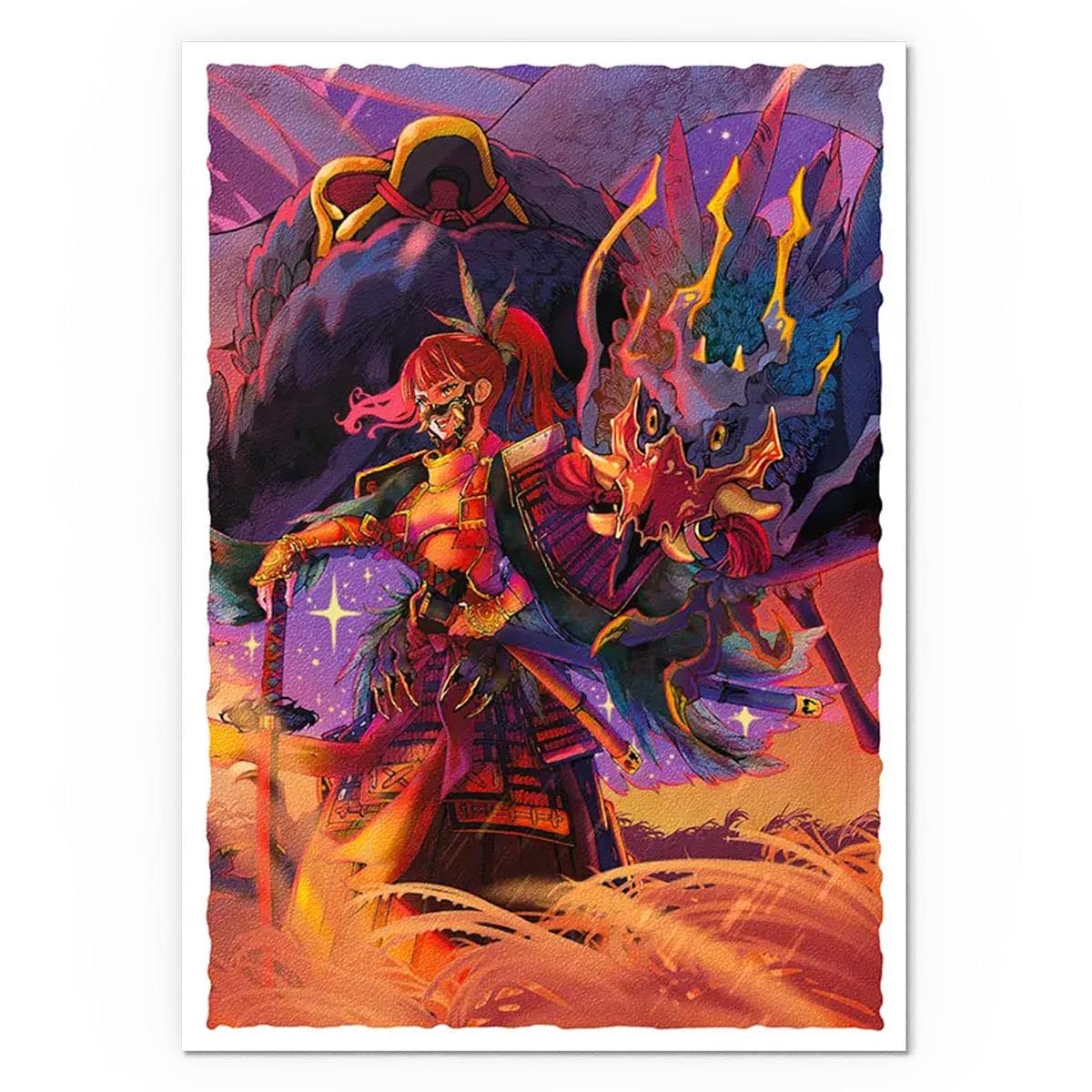 Dragon Shield Standard Matte Art Sleeves - The Fallen by Ryo Kamei (100 Count) 4