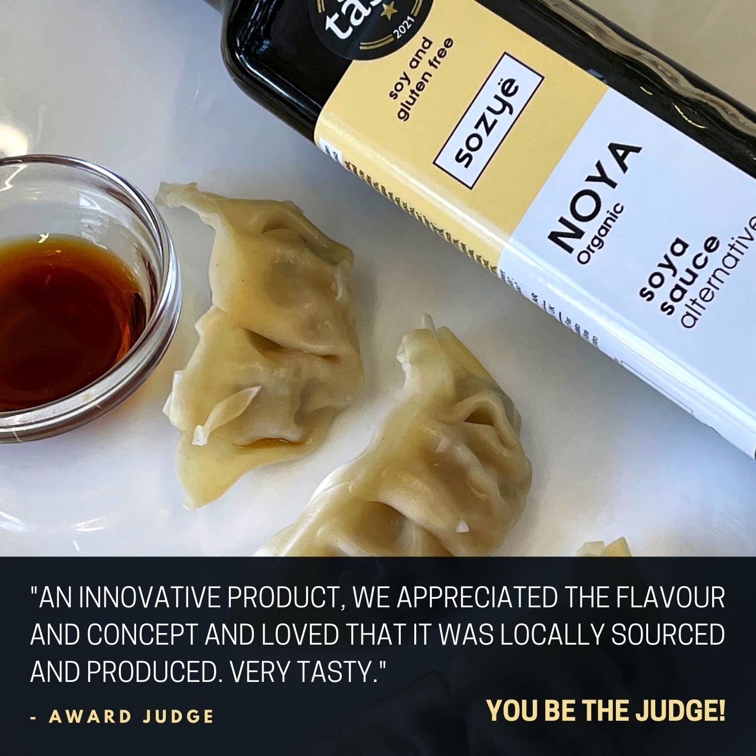 sozyë NOYA Organic Soya Sauce Alternative - Soy Free, Gluten Free, Award Winning | 250 ml 4