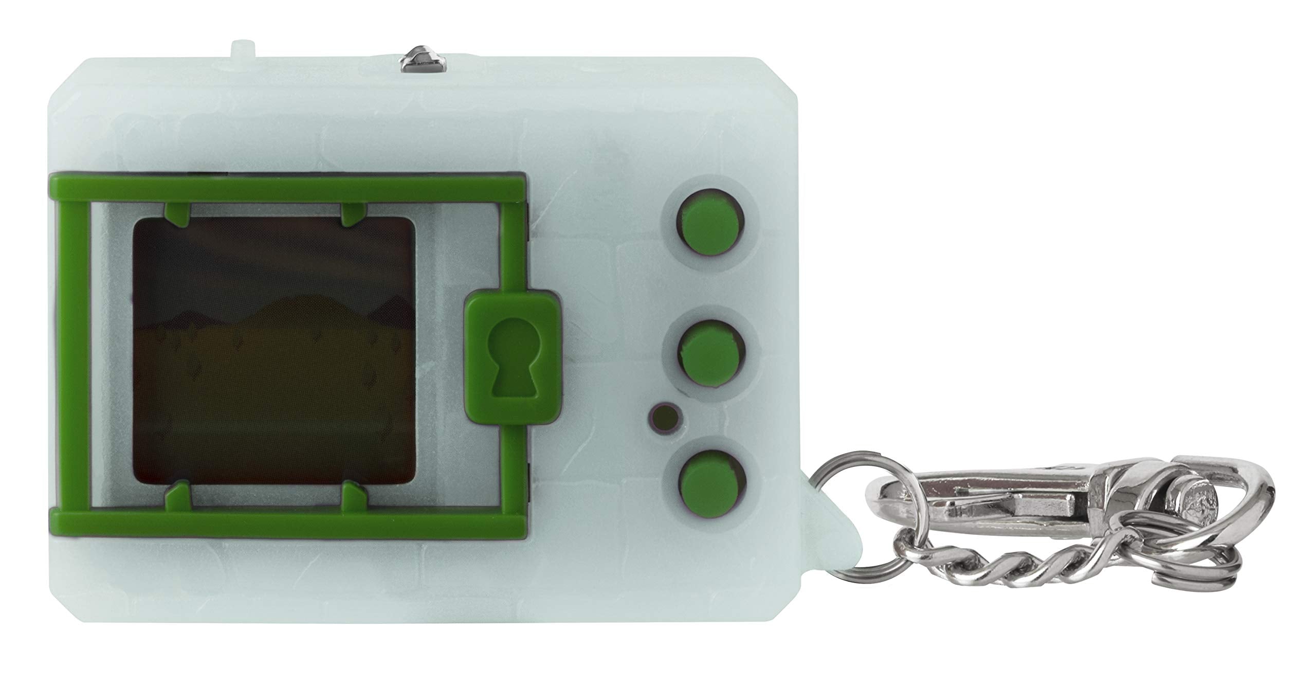Digimon Electronic Pet - Glow in the Dark Digital Monster | Keychain-Sized | 1 Player