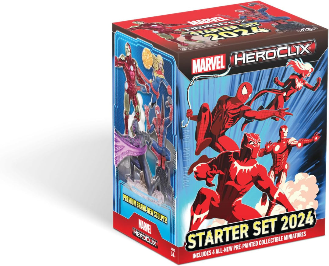 WizKids Marvel HeroClix Starter Set 2024 Tabletop Game (WIZ84917)