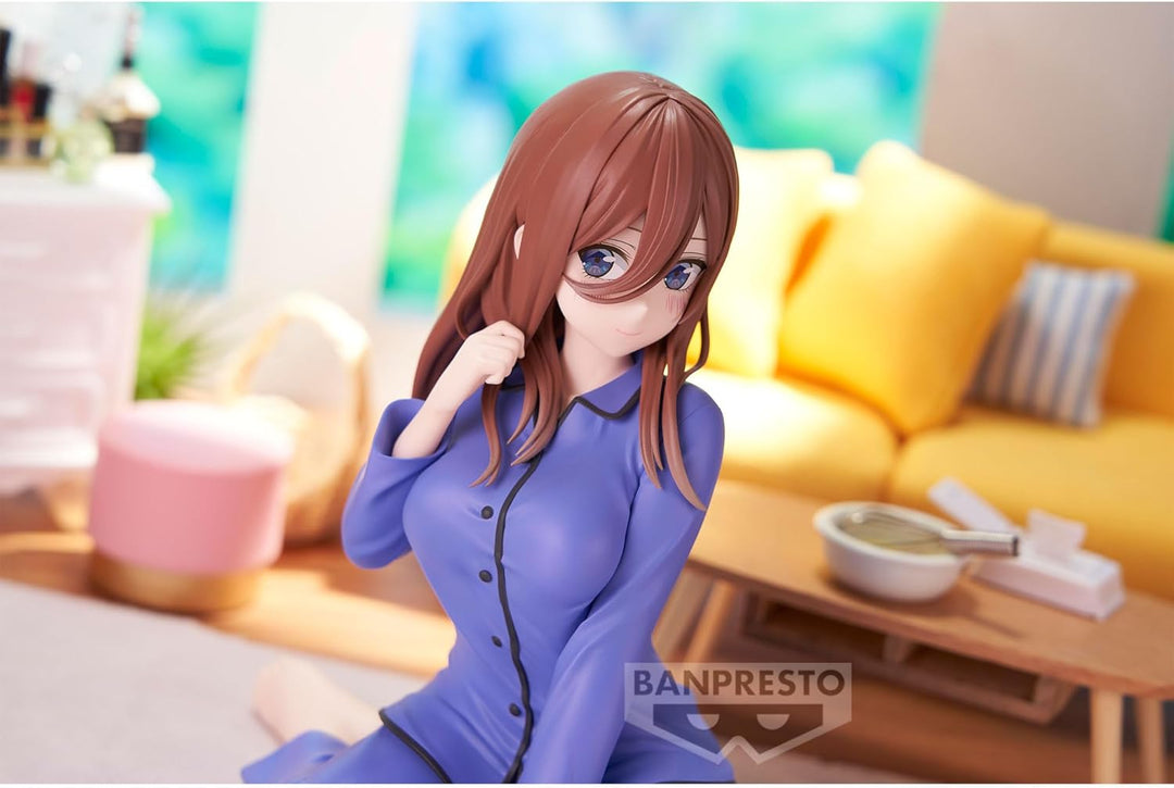 Banpresto The Quintessential Quintuplets - Miku Nakano Action Figure (BP89533P)