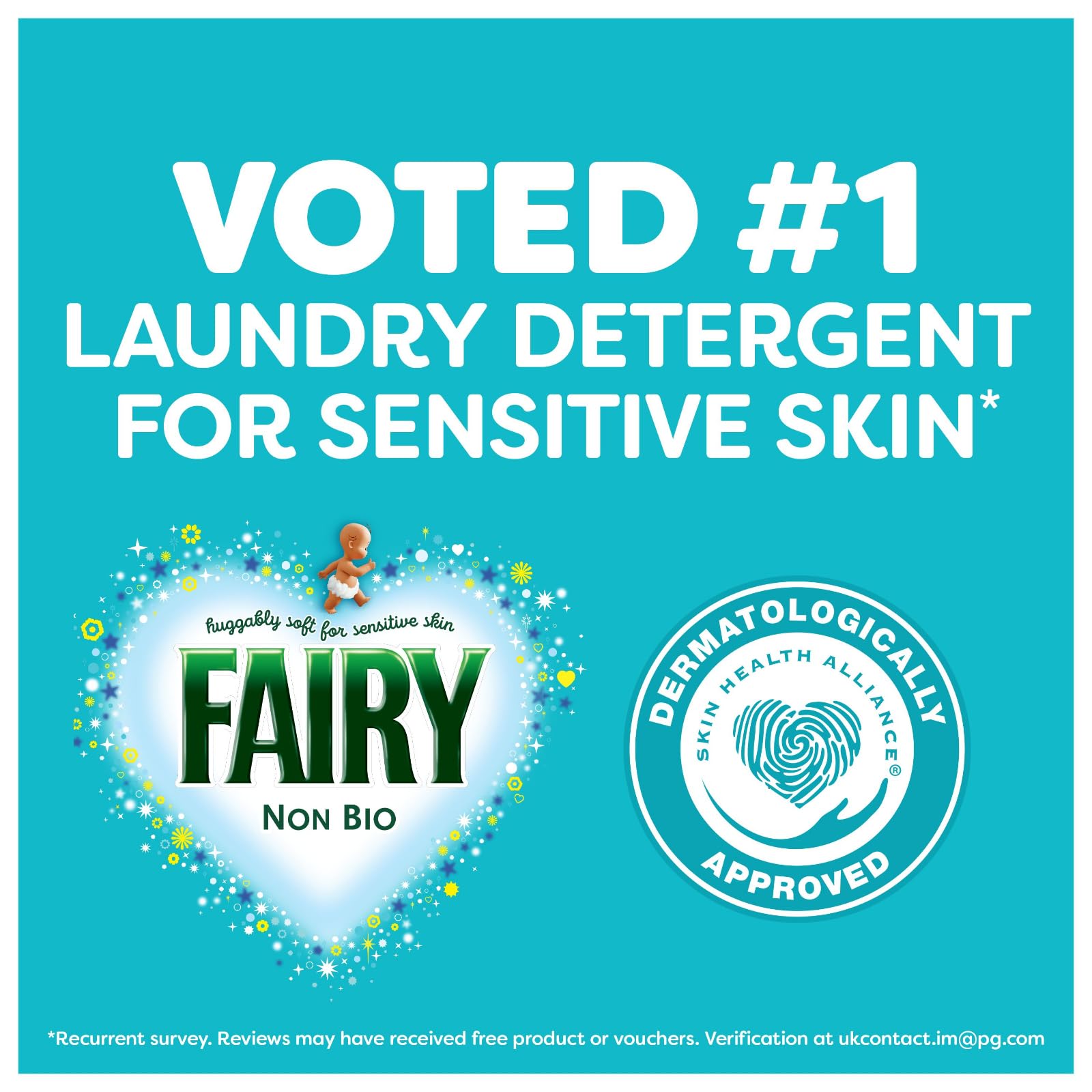 Fairy Non Bio The Big One PODS Laundry Detergent Capsules for Sensitive Skin, Floral Scent, 40 Count 4