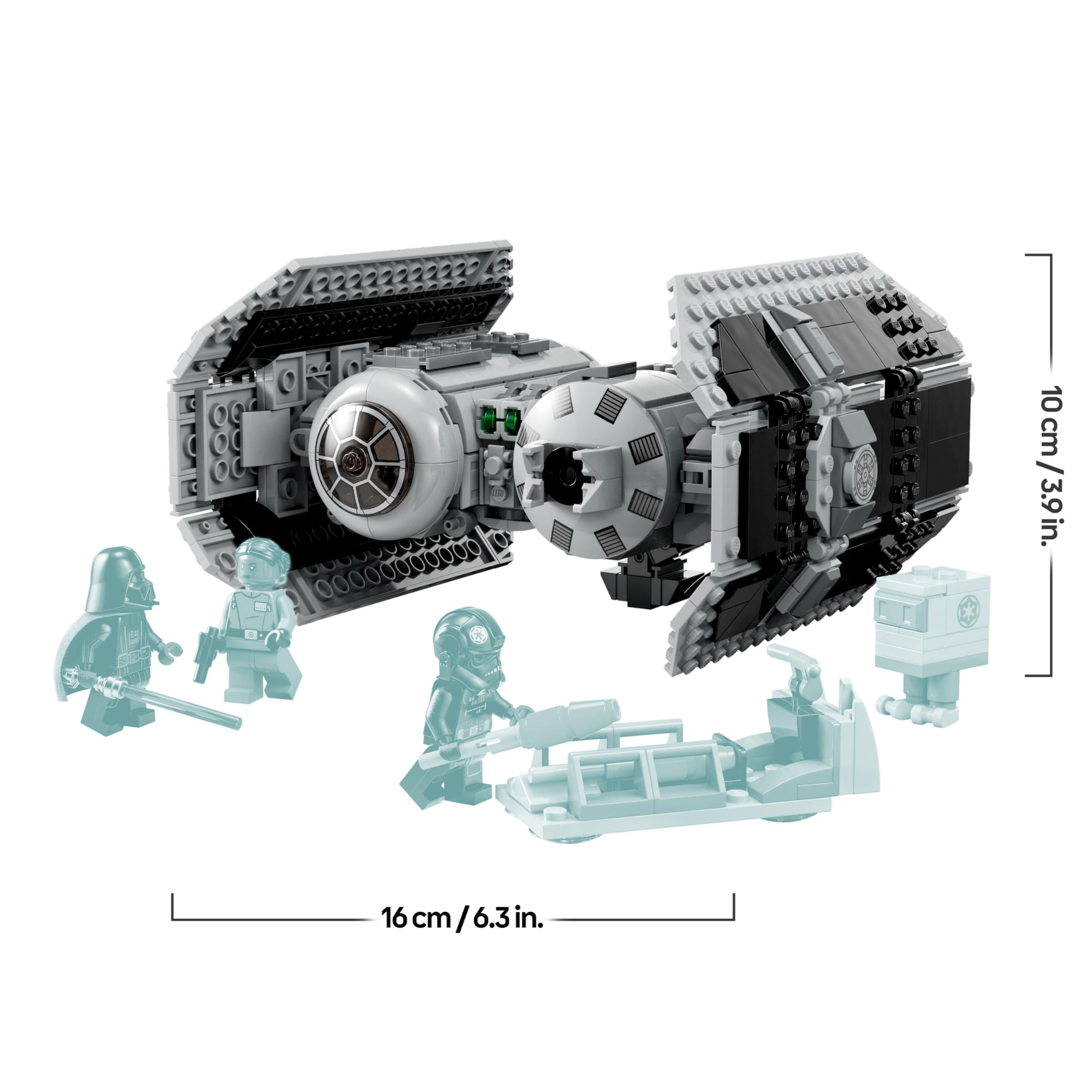 LEGO Star Wars 75347 TIE Bomber Building Set | Torpedo-Dropping Function | Incl. 3 Minifigures & Droid | Ages 9+ 7