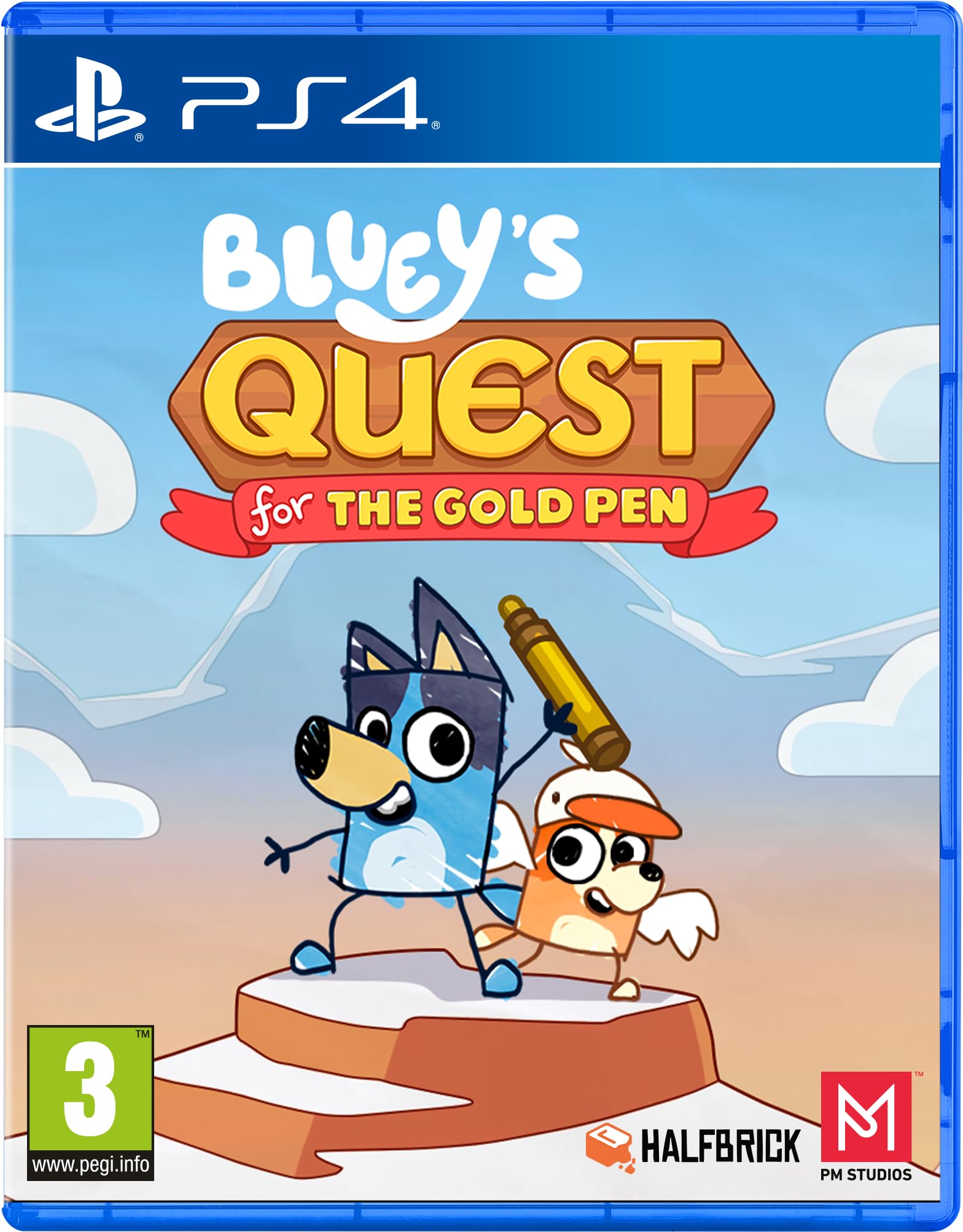 Bluey's Quest for The Gold Pen [PS4] 1
