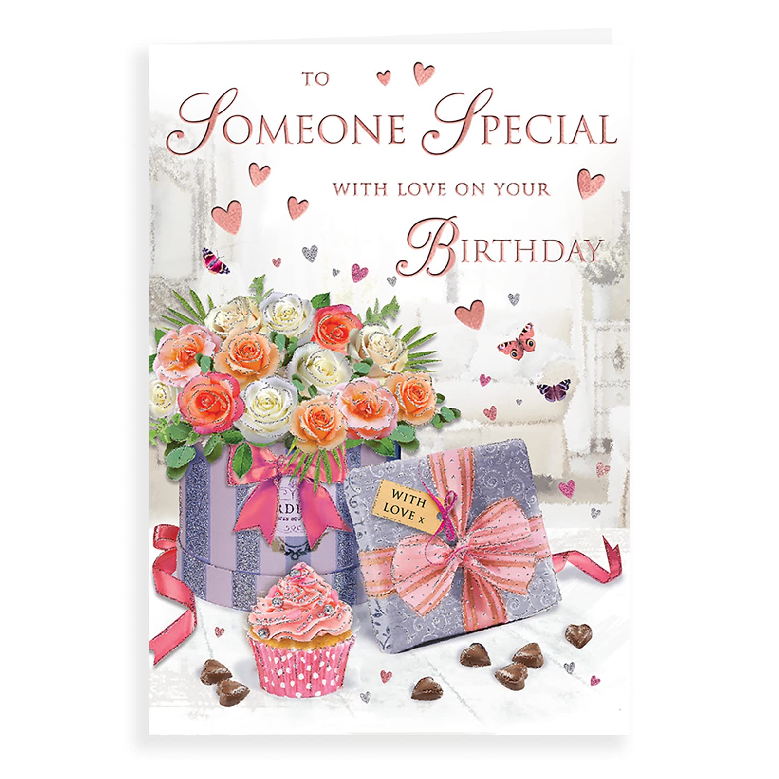 Regal Publishing Traditional Birthday Card Someone Special | 9 x 6 Inches | Multicolour