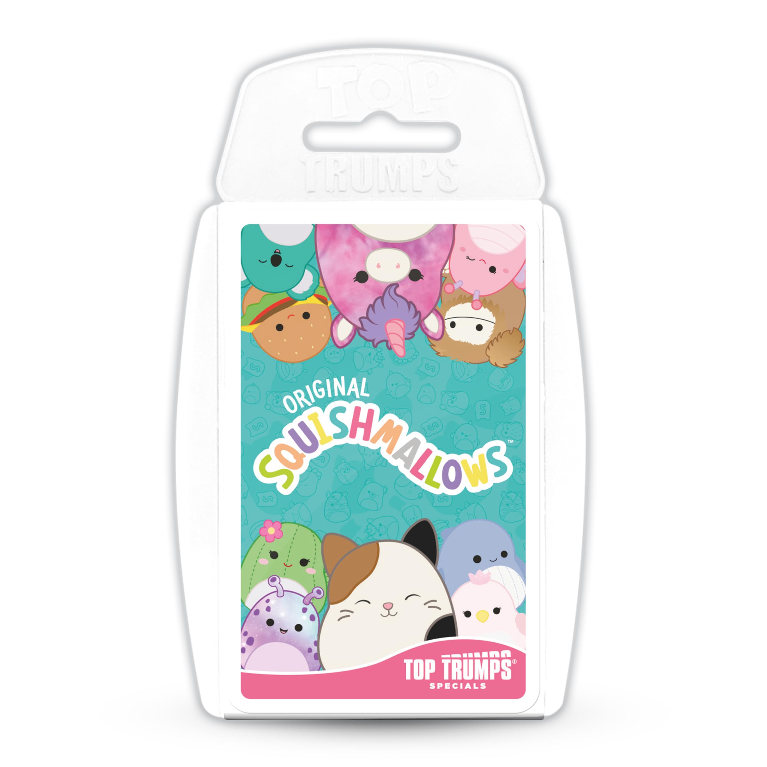 Top Trumps Squishmallows Specials Card Game - 30 Characters | Ages 6+ | Portable Travel Game