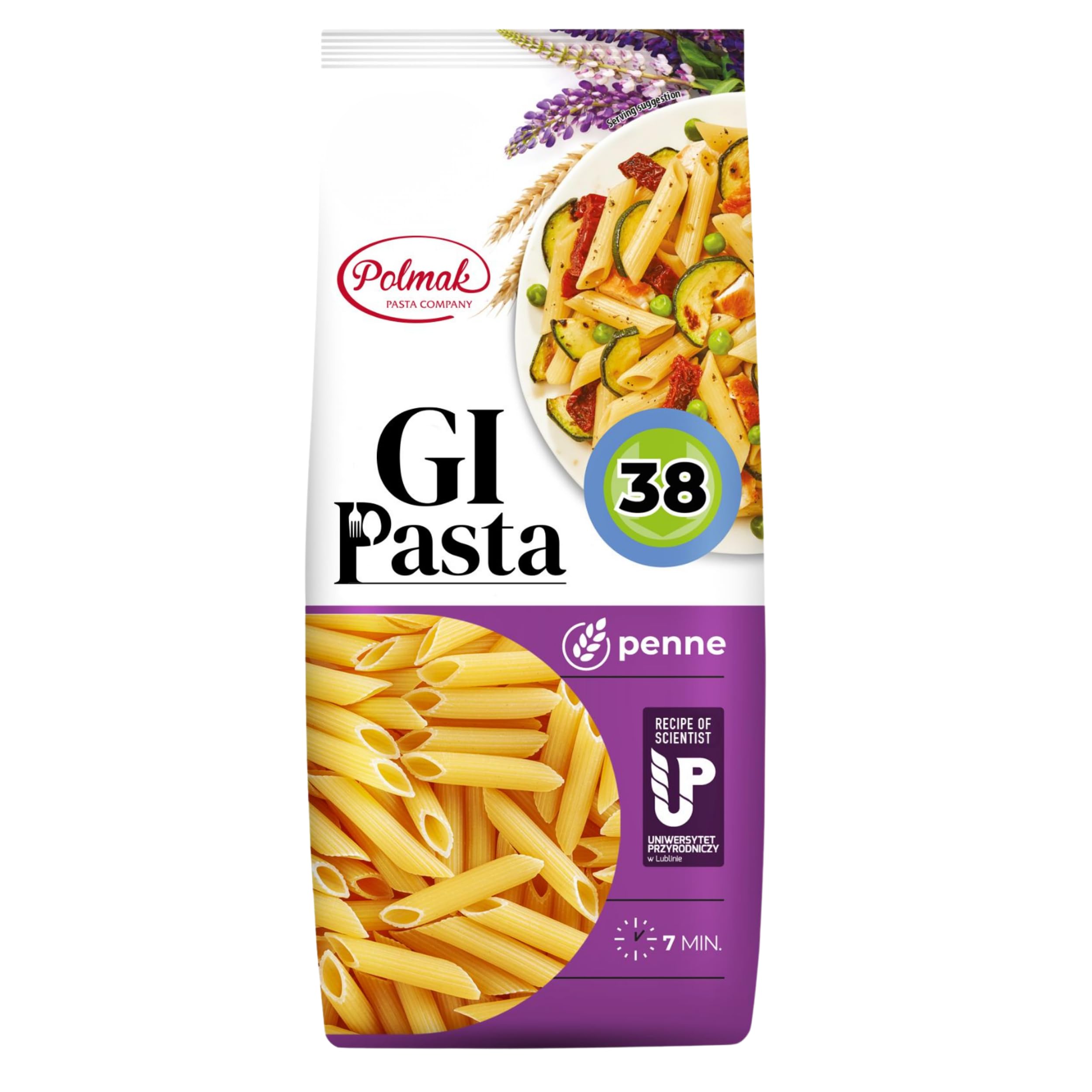 GI Pasta Penne - High Protein | Low Glycaemic Index 38 | High Fibre | 250g