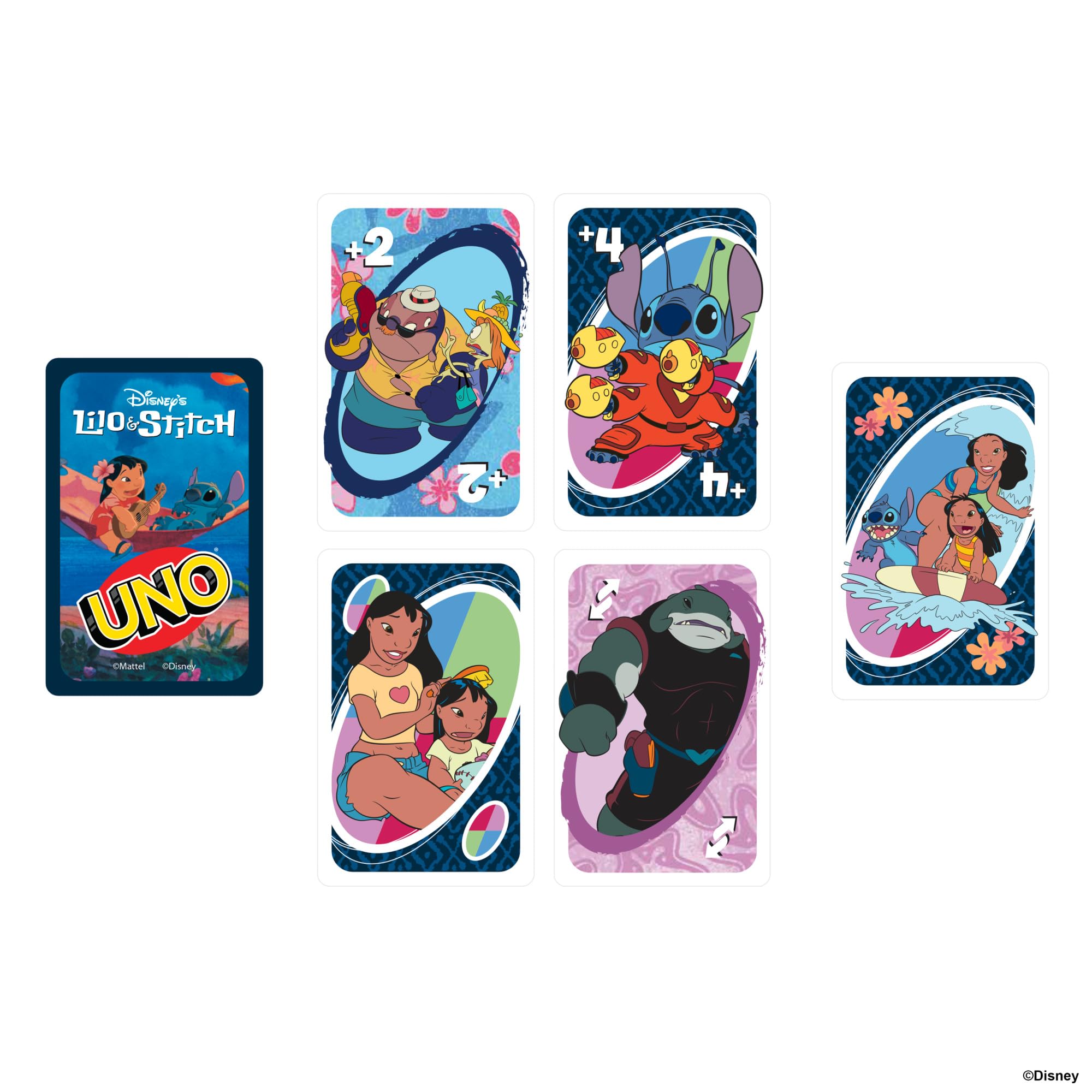 UNO Disney’s Lilo and Stitch Card Game - 2-10 Players | Ages 7+ | JCC10 5