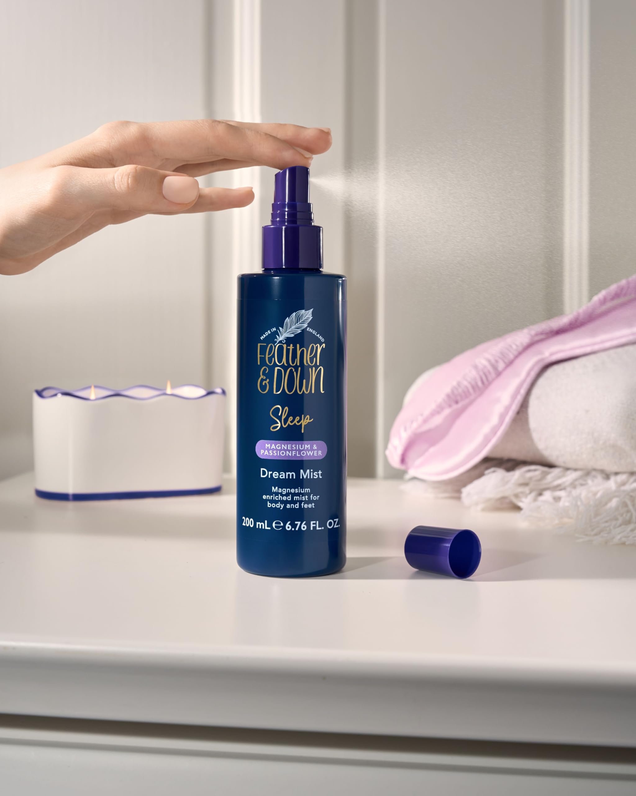 Feather & Down Magnesium and Passionflower Dream Mist - Calming Sleep Aid | 200ml 5