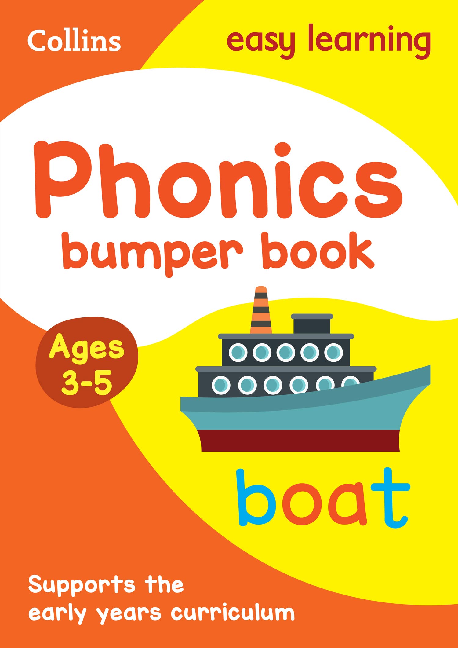 Collins Phonics Bumper Book - Ages 3-5 | Preschool & Nursery | English Language