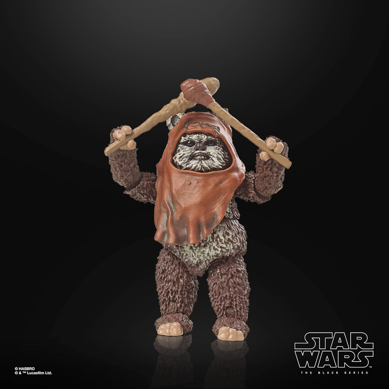 Hasbro Star Wars The Black Series Wicket Action Figure - 6-Inch Collectible from Return of the Jedi 6