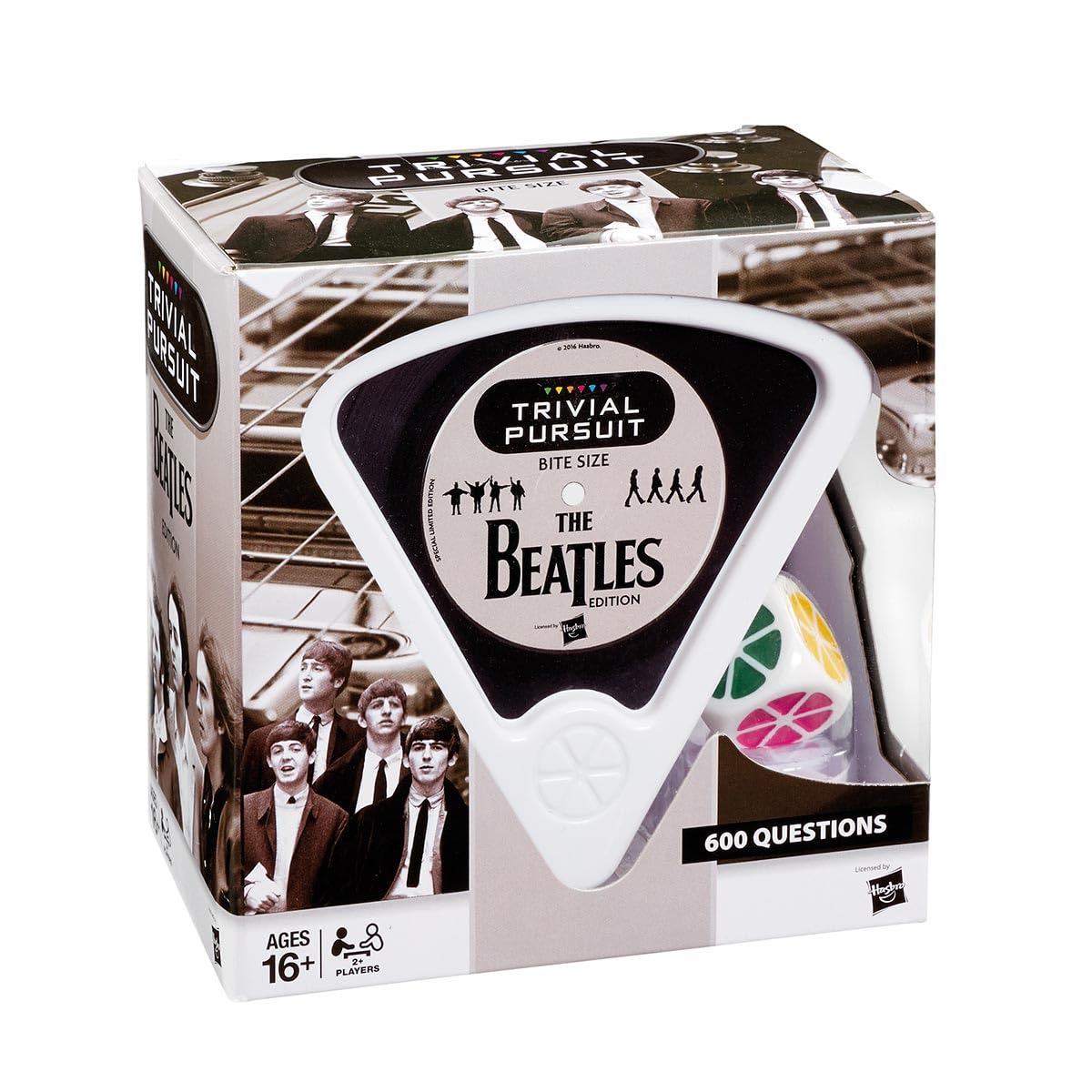 Winning Moves The Beatles Trivial Pursuit Board Game | 2-6 Players | Bite Size Format