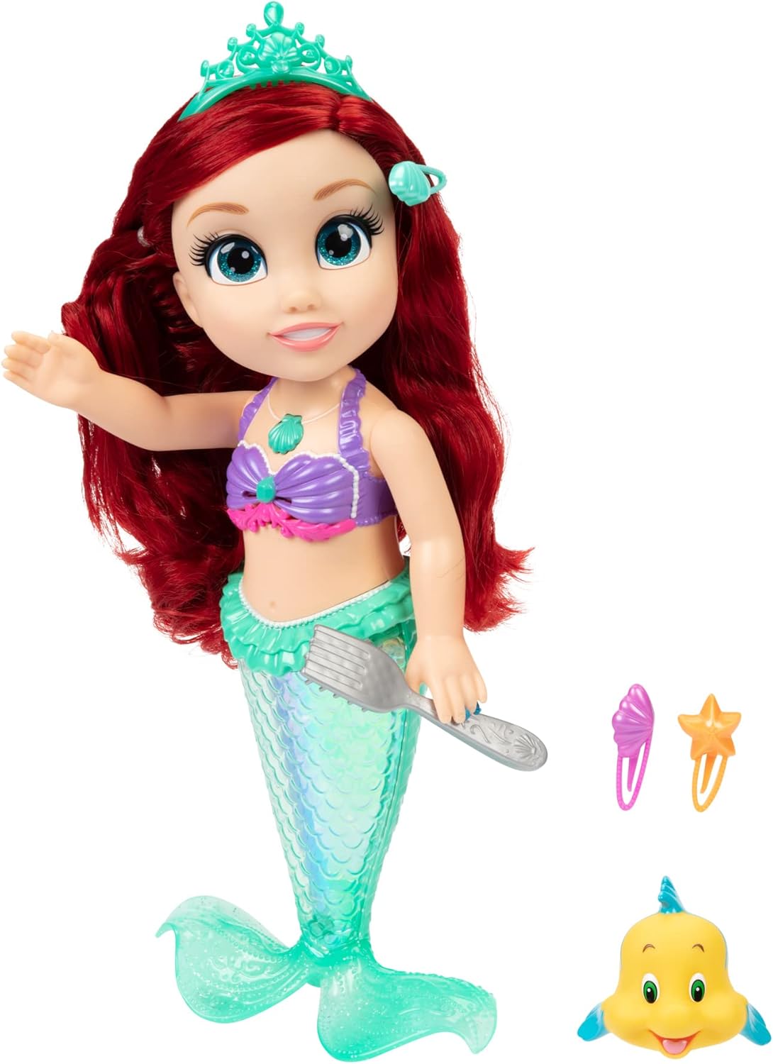 Disney Princess My Singing Friend Ariel Doll - 14" Singing & Light-Up Feature Doll 1