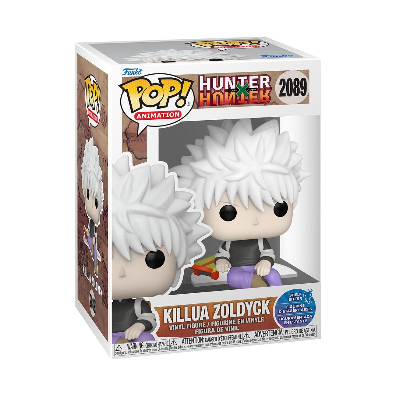 Funko Pop! Animation: Hunter X Hunter - Killua Zoldyck (Sit) Vinyl Figure 8