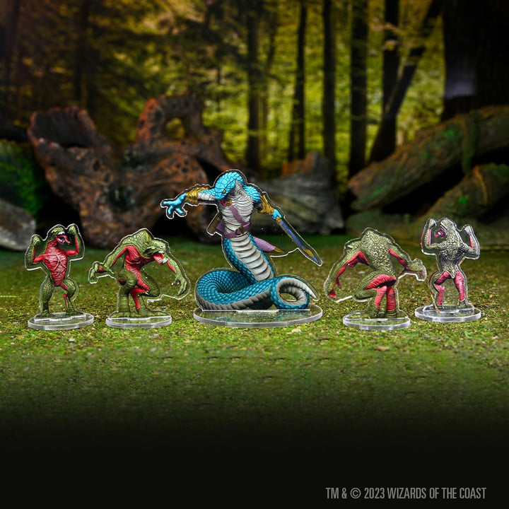 D&amp;D Idols of the Realms: Snake Den – Scales &amp; Tails