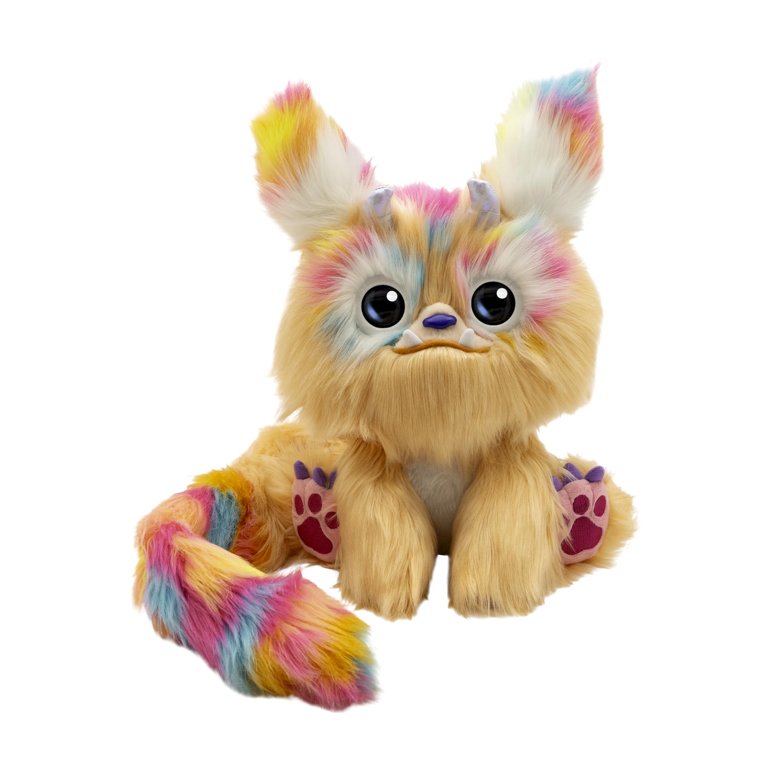 Furlings - Cleo the Jackalope Interactive Plush Toy with Animated Eyes & 80+ Sounds
