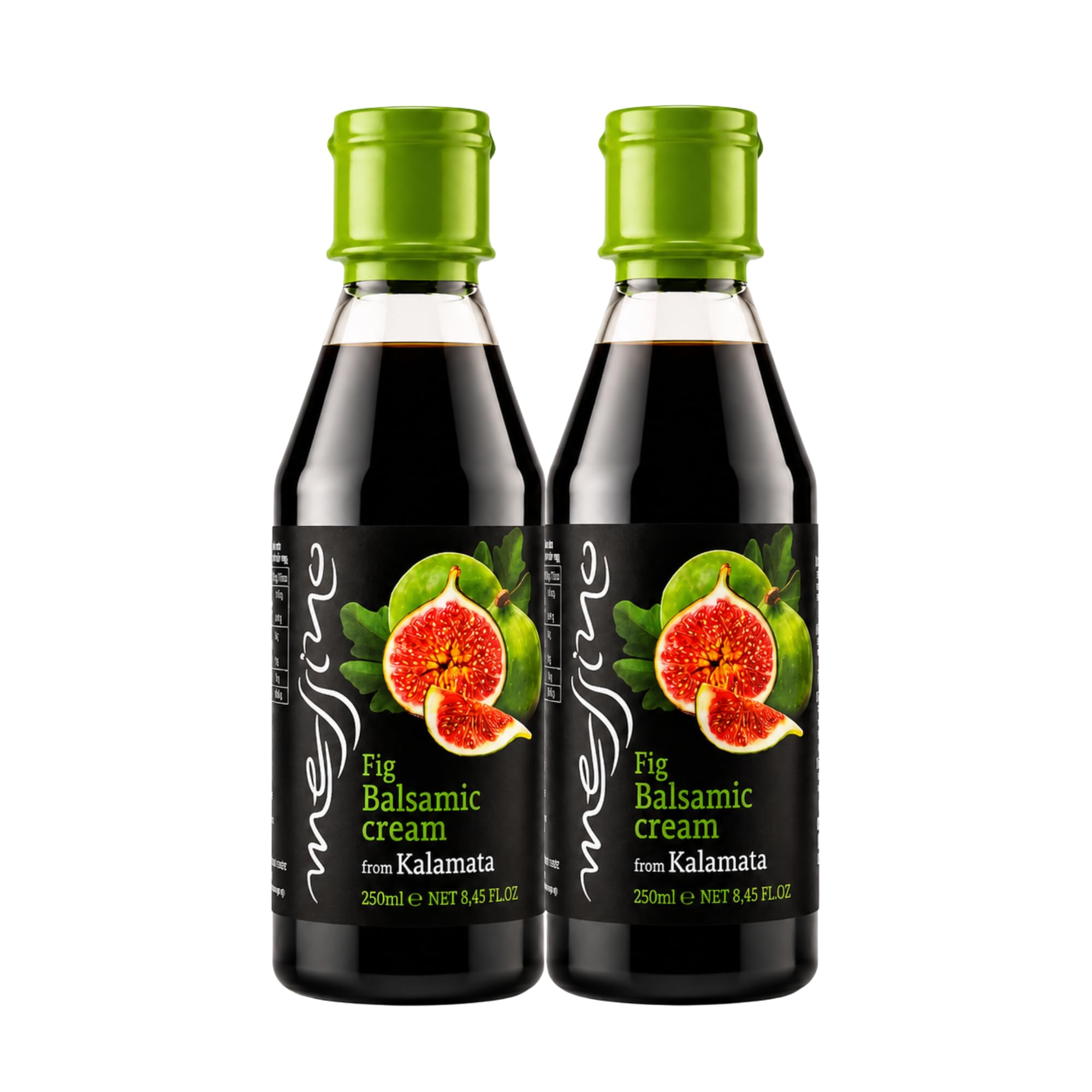 Messino Greek Fig Balsamic Cream - Pack of 2 x 250ml (500ml Total)