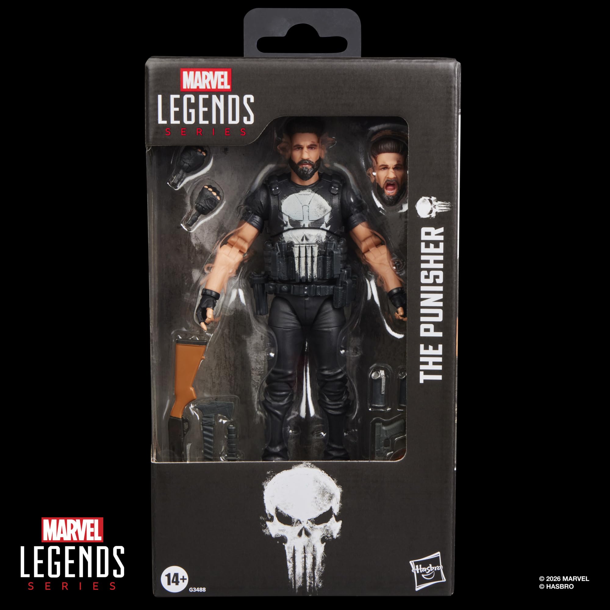 Marvel Legends Series Punisher Action Figure | 15-cm Scale | 10 Accessories 2