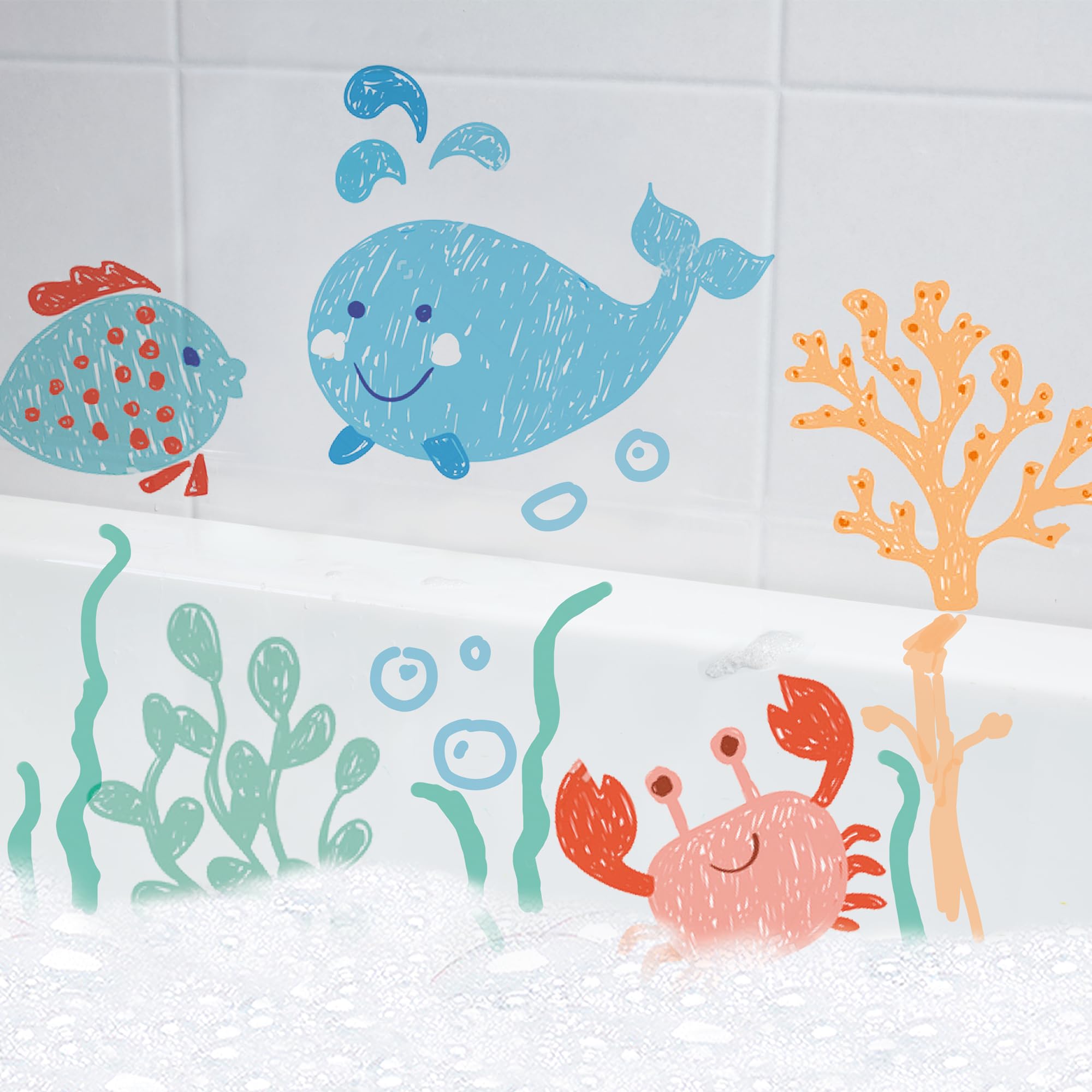 Paint Pop Bath Sticks for Kids - 12 Washable Pens | Fast Drying | Easy Clean Up 4