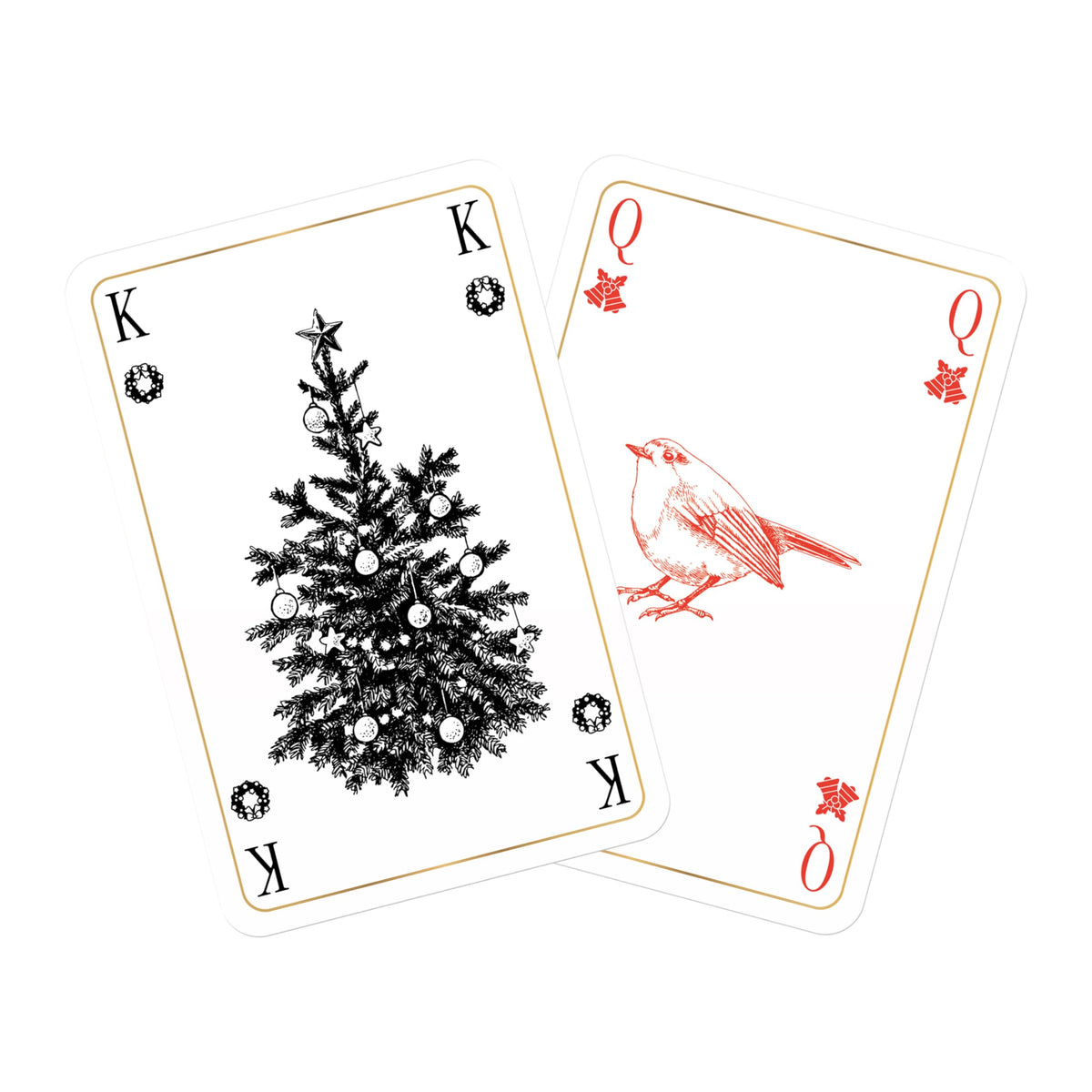 Waddingtons Number 1 Christmas Playing Card Game - 52 Cards, 2 Jokers, Age 6+