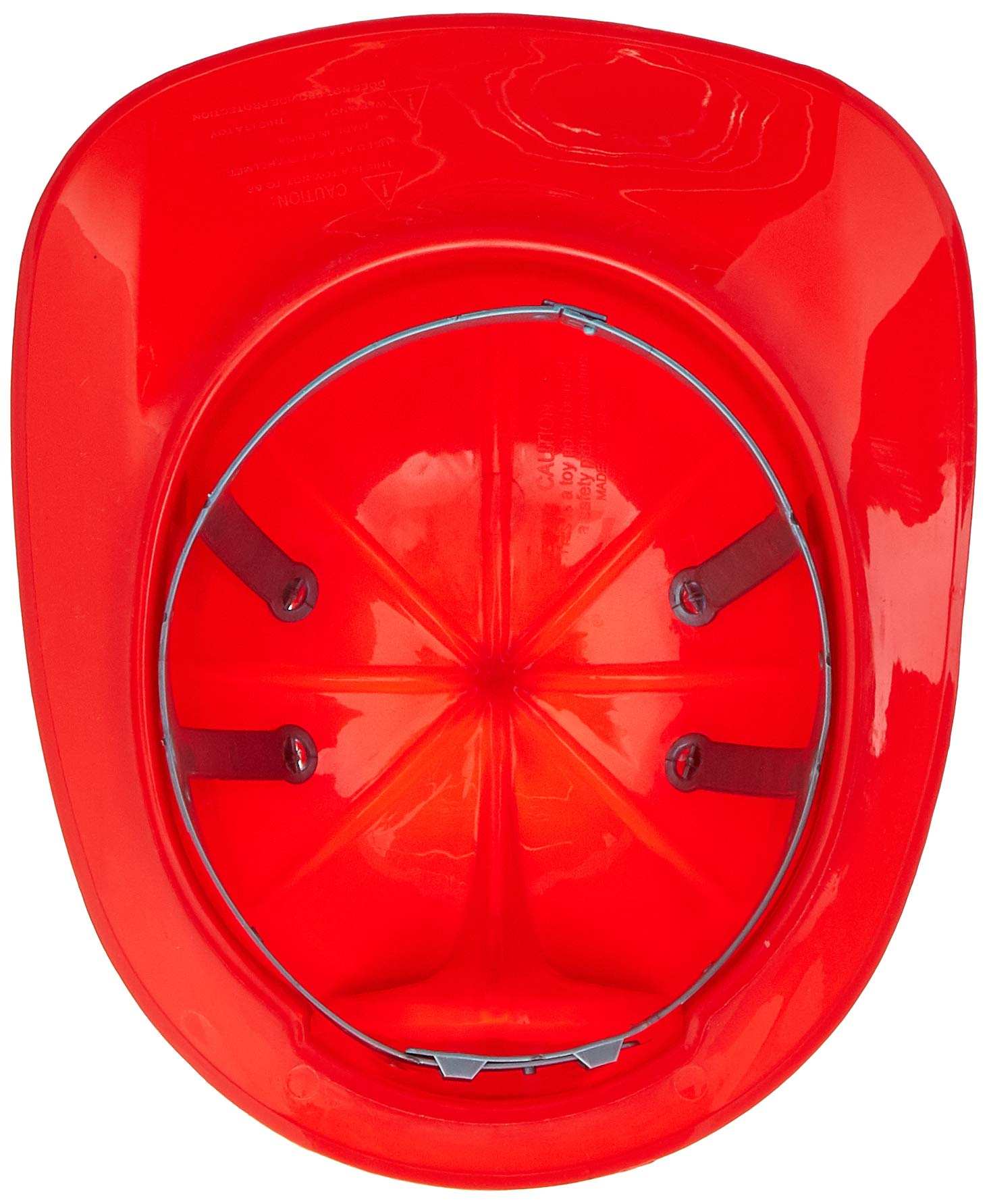 Peterkin Fire Chief Helmet - Authentic Look | Adjustable Fit | Red Plastic 2