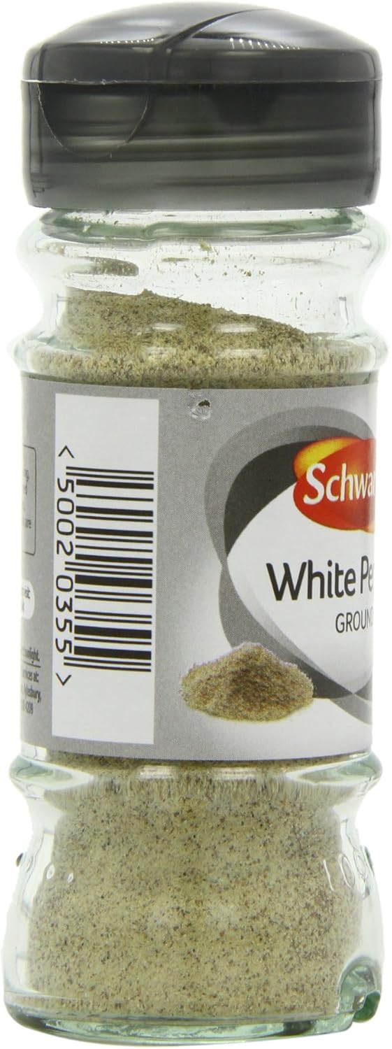Schwartz - Ground White Pepper 34g, Pack of 6 8