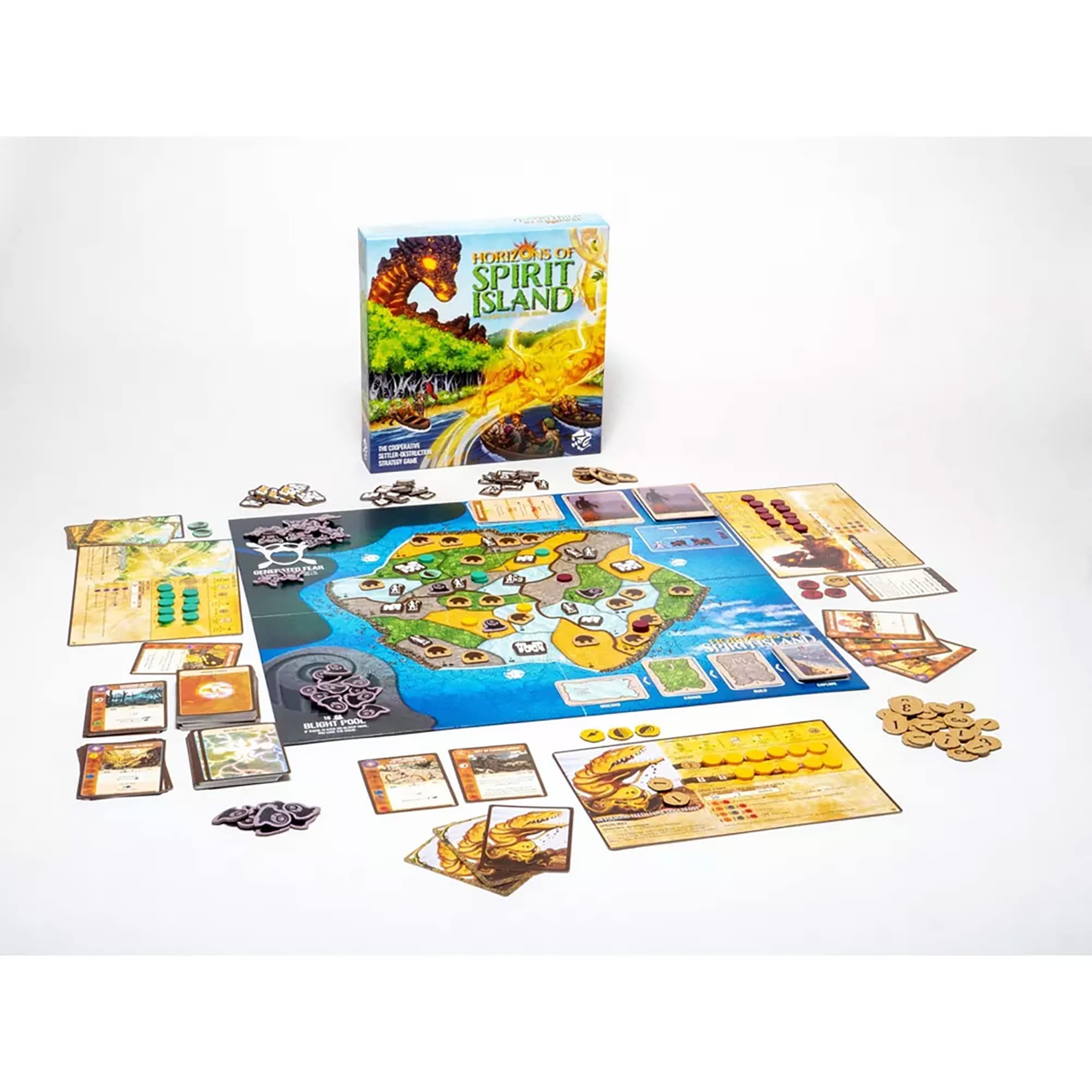 Greater Than Games Horizons of Spirit Island Board Game | 1-3 Players | 90 Min Playtime | Ages 10+ 6