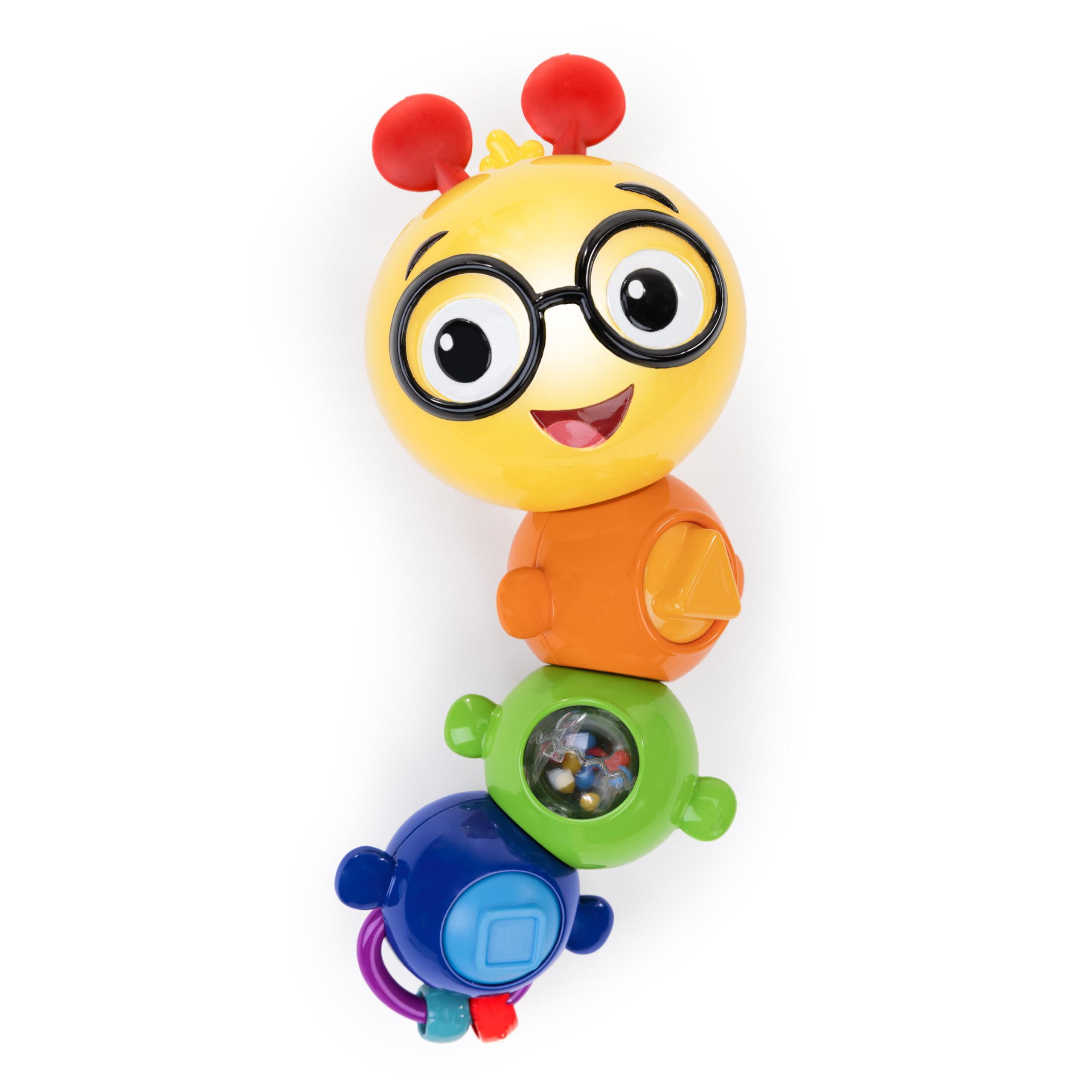 Baby Einstein Twist-a-Pal Cal Sensory Toy - Musical & Light-Up Caterpillar with Bead Chaser, 6+ Months 10