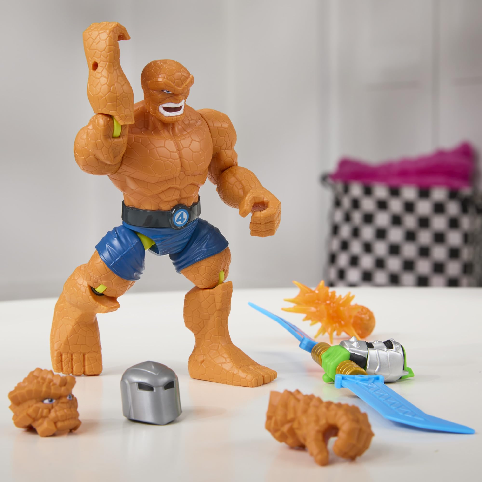 Marvel The Avengers MixMashers The Thing Action Figure - 5 Inch, Ages 4+ 8