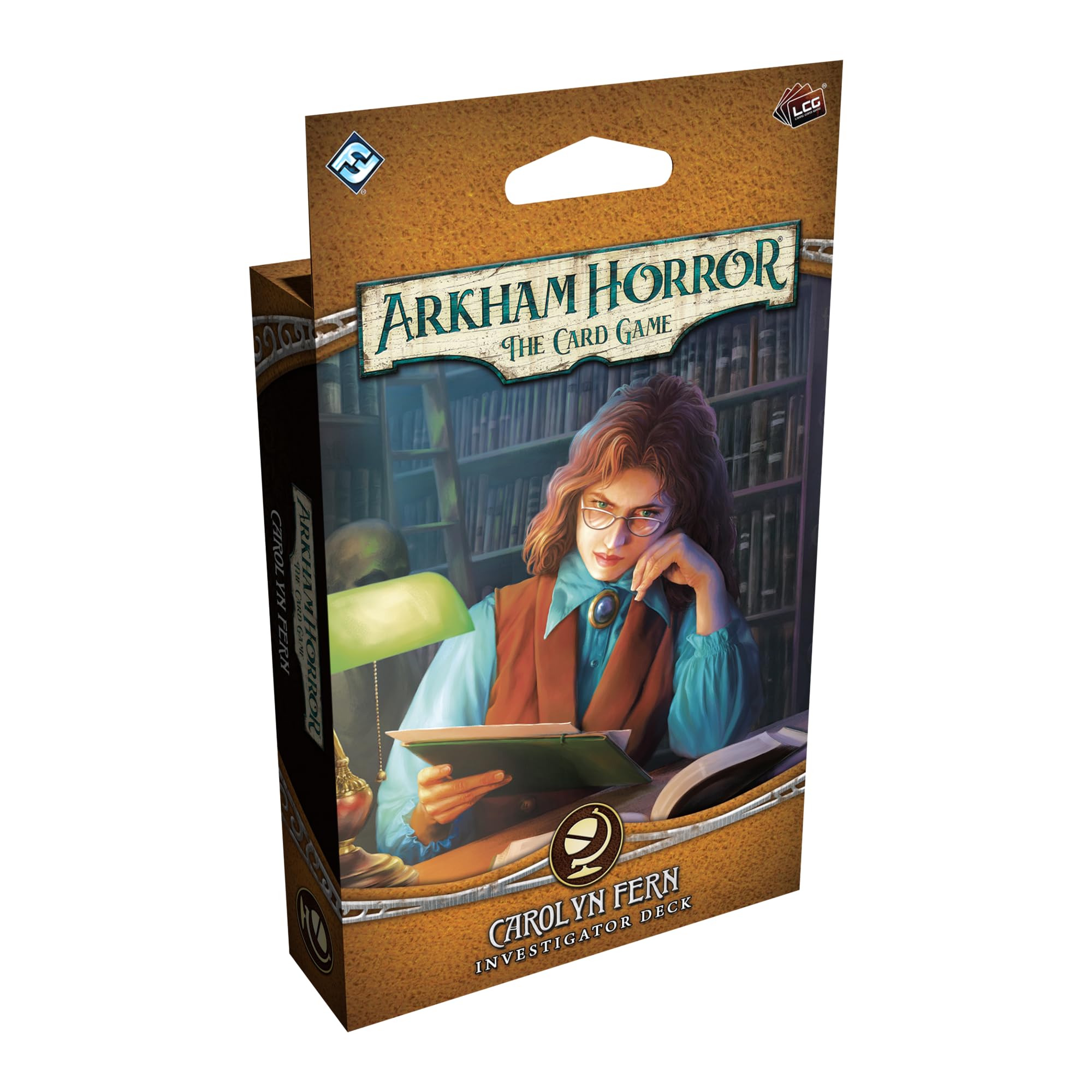 Asmodee Arkham Horror LCG: Carolyn Fern Investigator Deck - Ages 14+ | 60 Cards | English