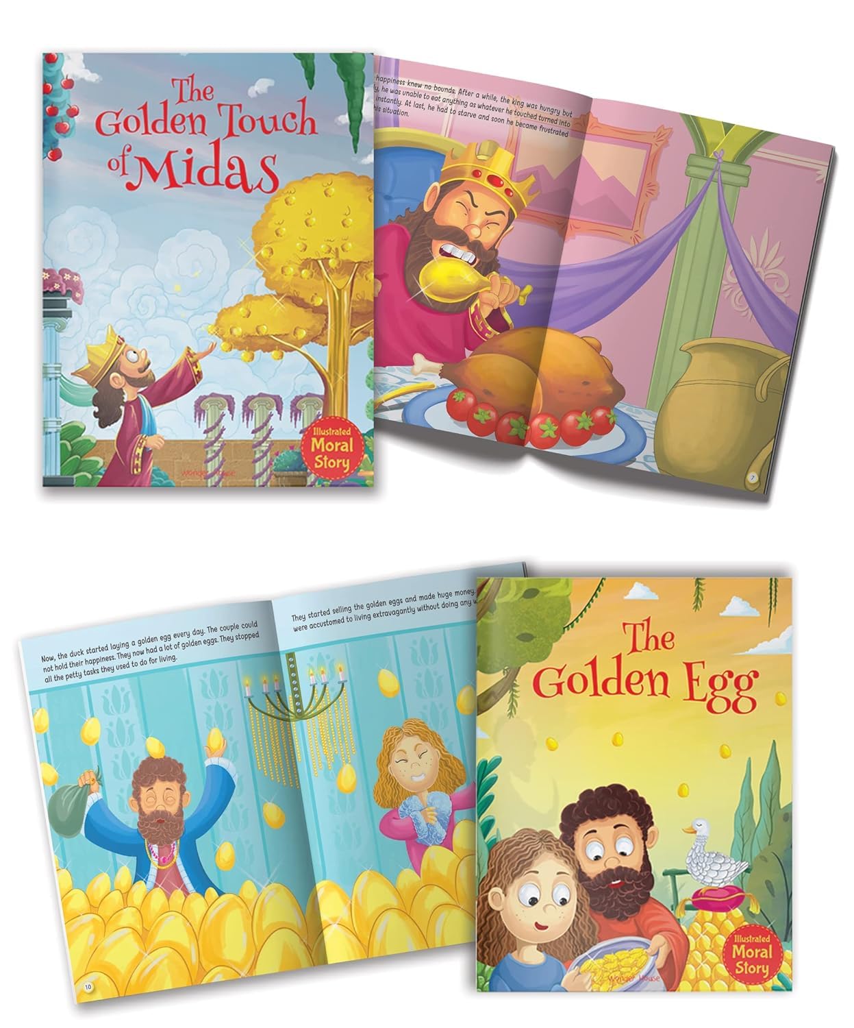 Wonder House Books Moral Stories: Illustrated Paperback for Ages 4-8 2