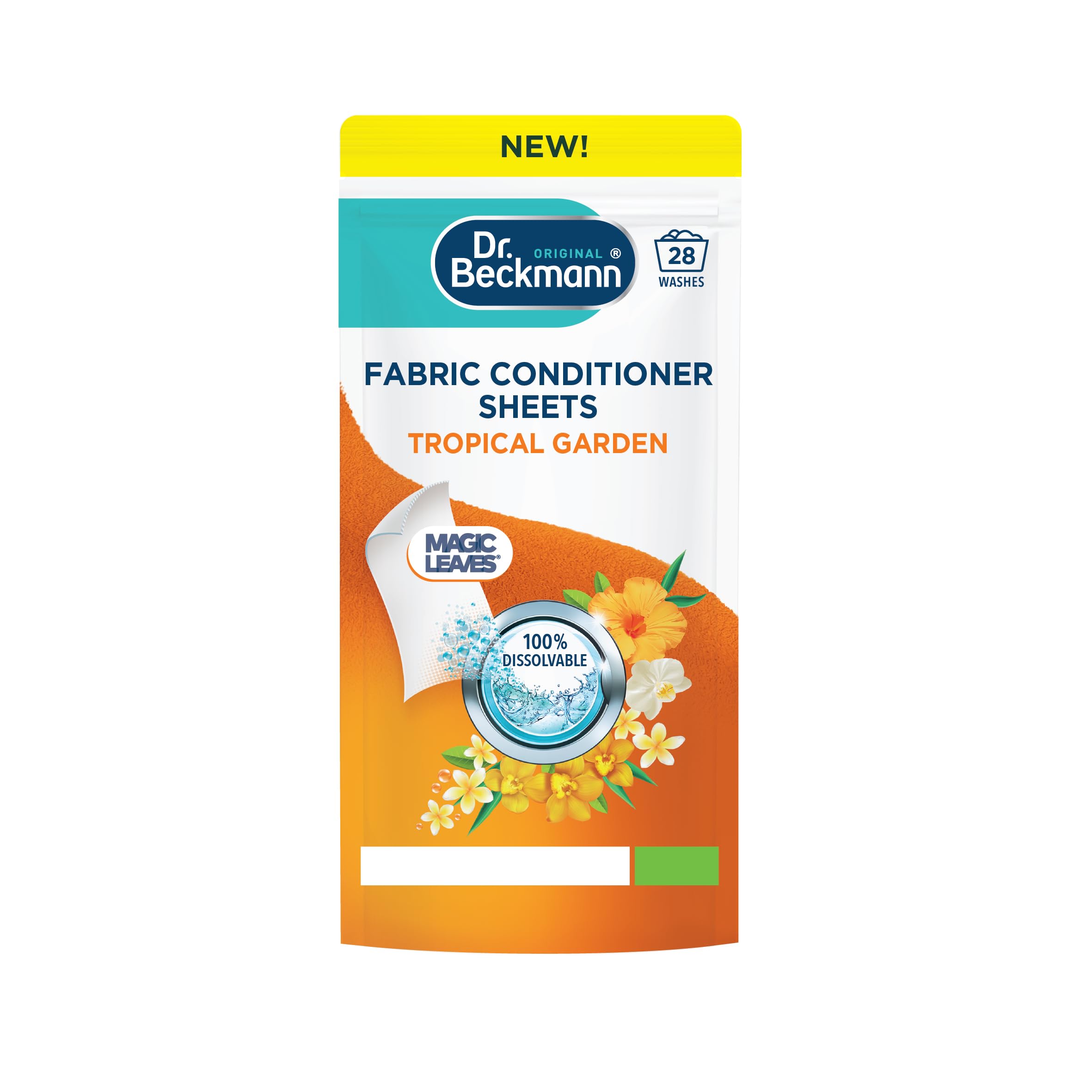 Dr. Beckmann Fabric Conditioner Sheets - Tropical Garden Scent 1