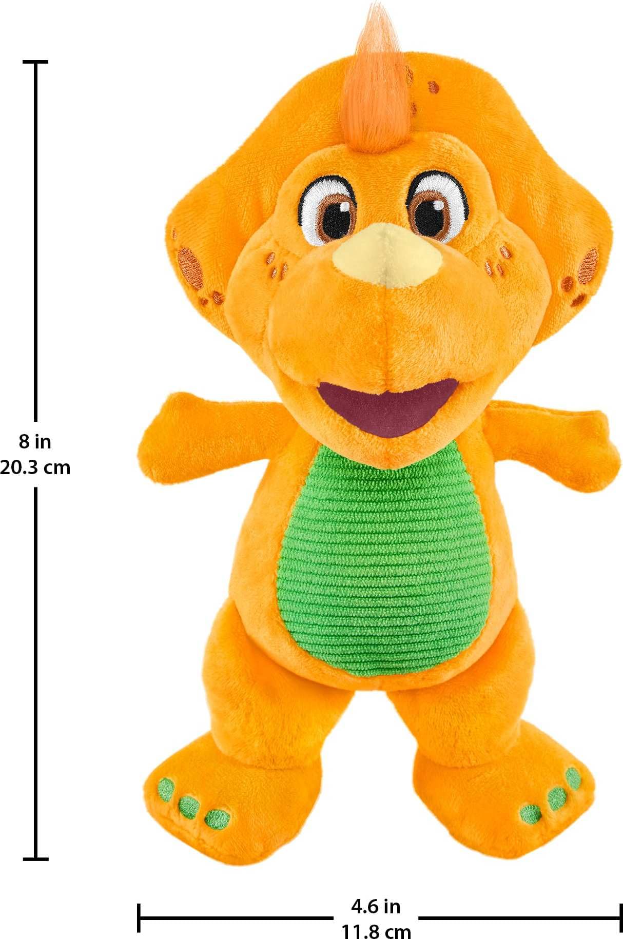 Fisher-Price Barney’s World Billy the Dino Plush Toy - 6.5-inch | Ages 2+ | Machine Washable 5