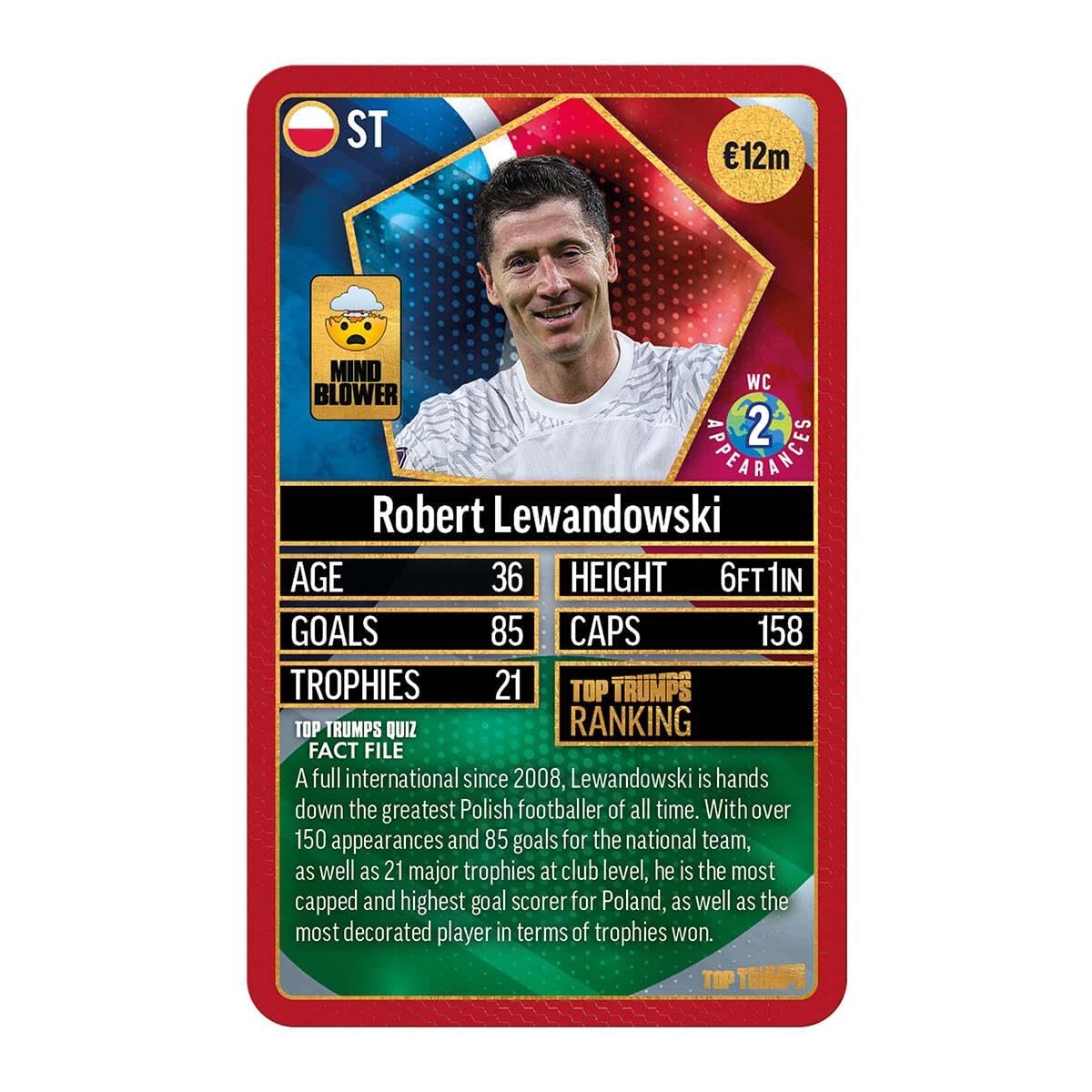 Top Trumps World Football Stars Top 200 Card Game - Chrome Red Pack | Unisex Children 3