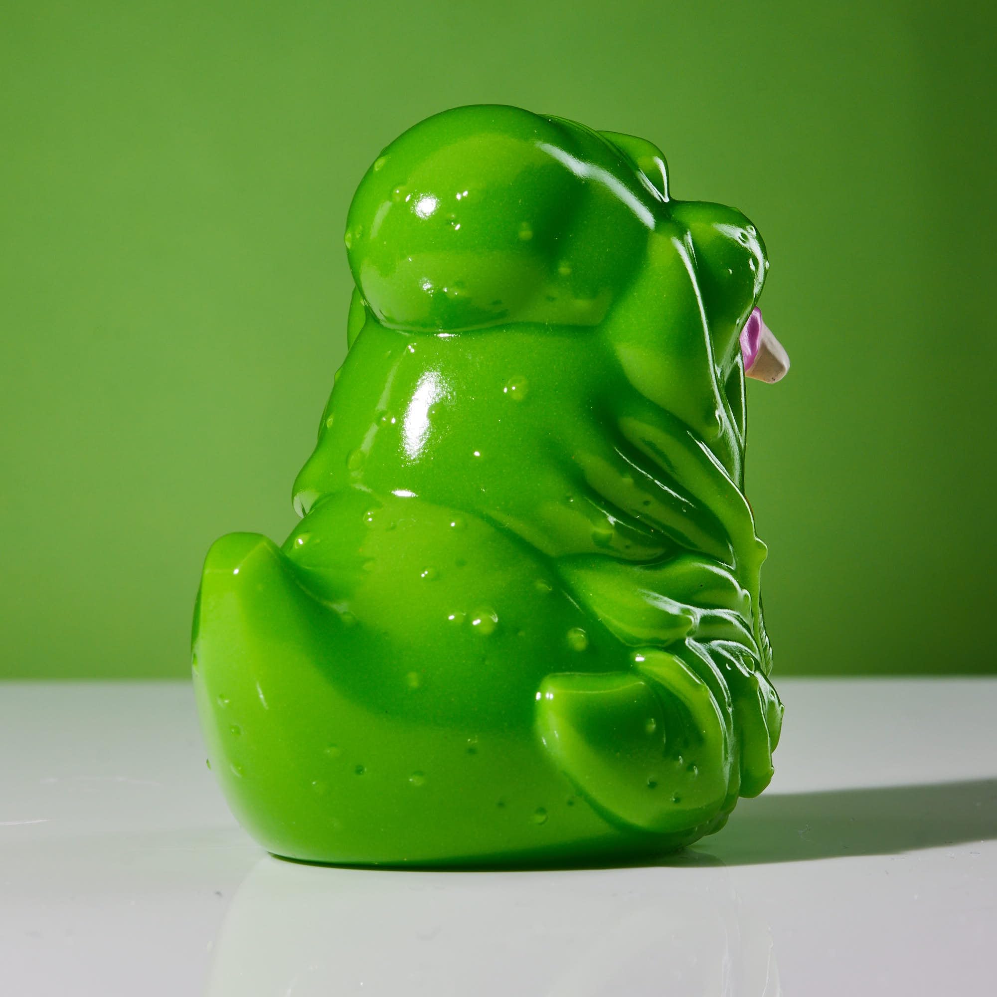 TUBBZ Ghostbusters Ray Stantz Cosplaying Duck Figure - Mini Slimer Edition | Vinyl 4